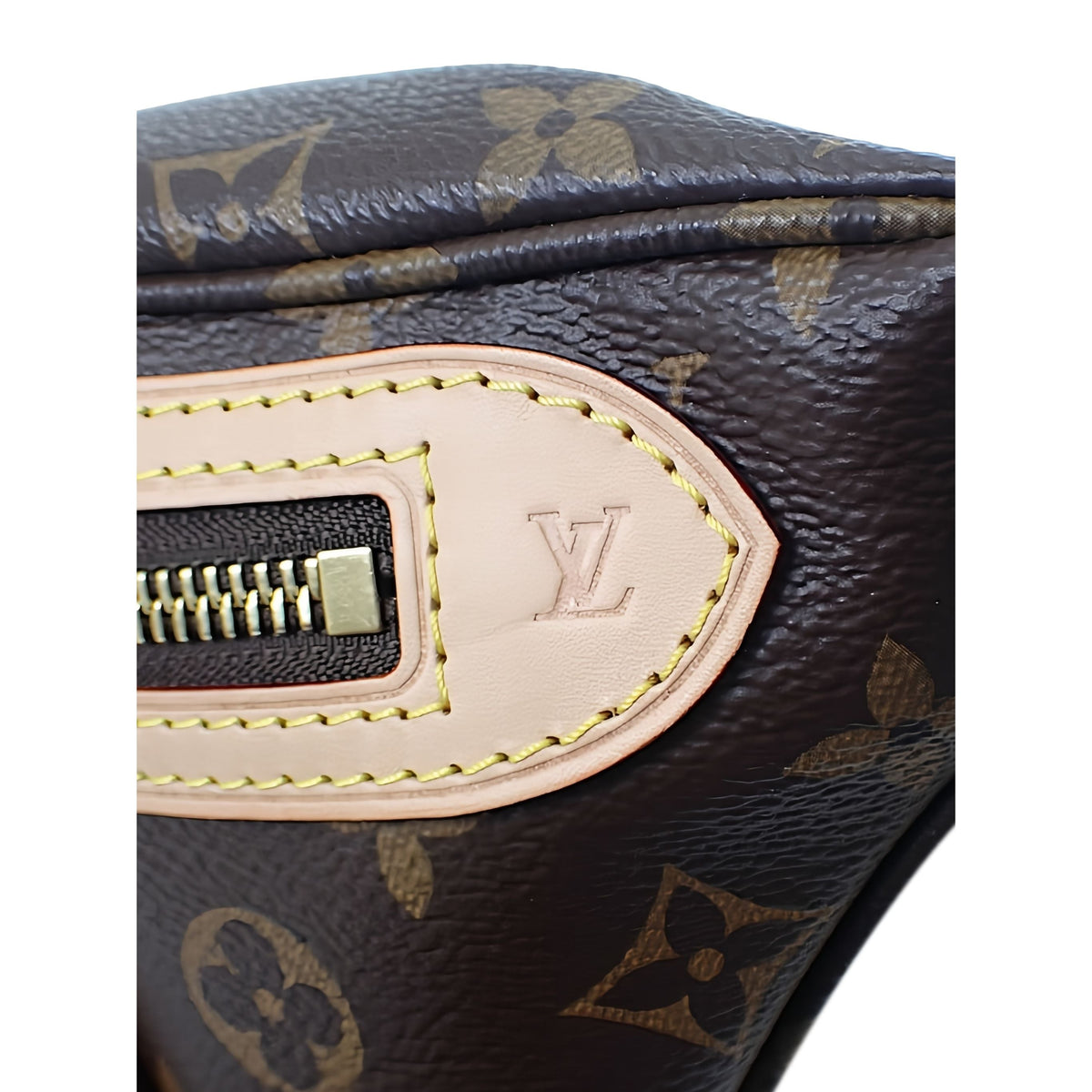 Louis Vuitton Monogram High Rise Bumbag — Brown