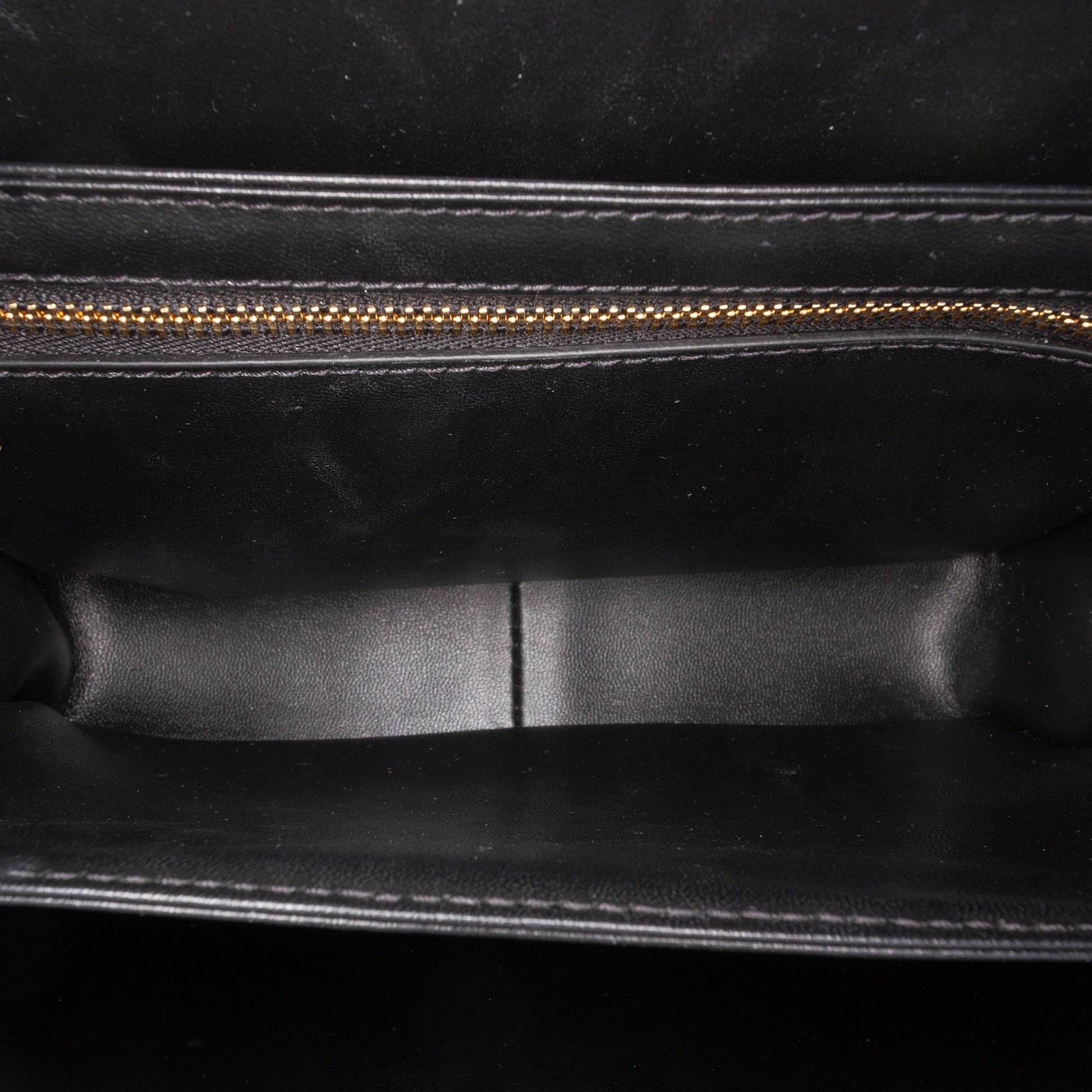 Celine Teen Shiny Calfskin Triomphe Crossbody
