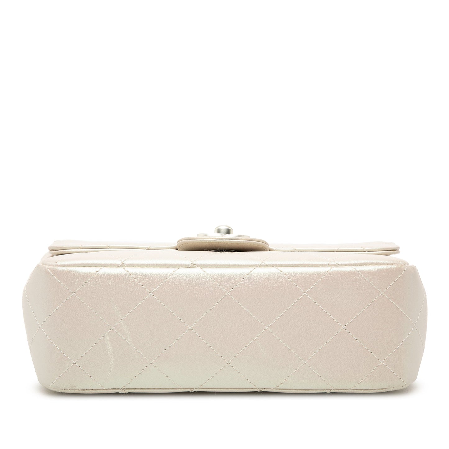 Chanel Mini Rectangular Classic Iridescent Lambskin Single Flap