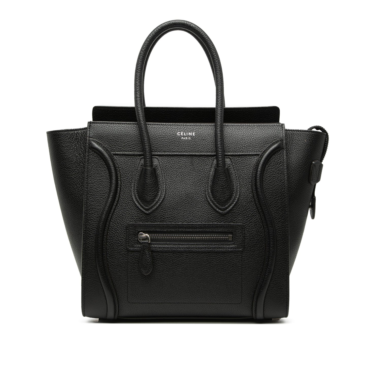 Celine Mini Grained Calfskin Luggage Tote