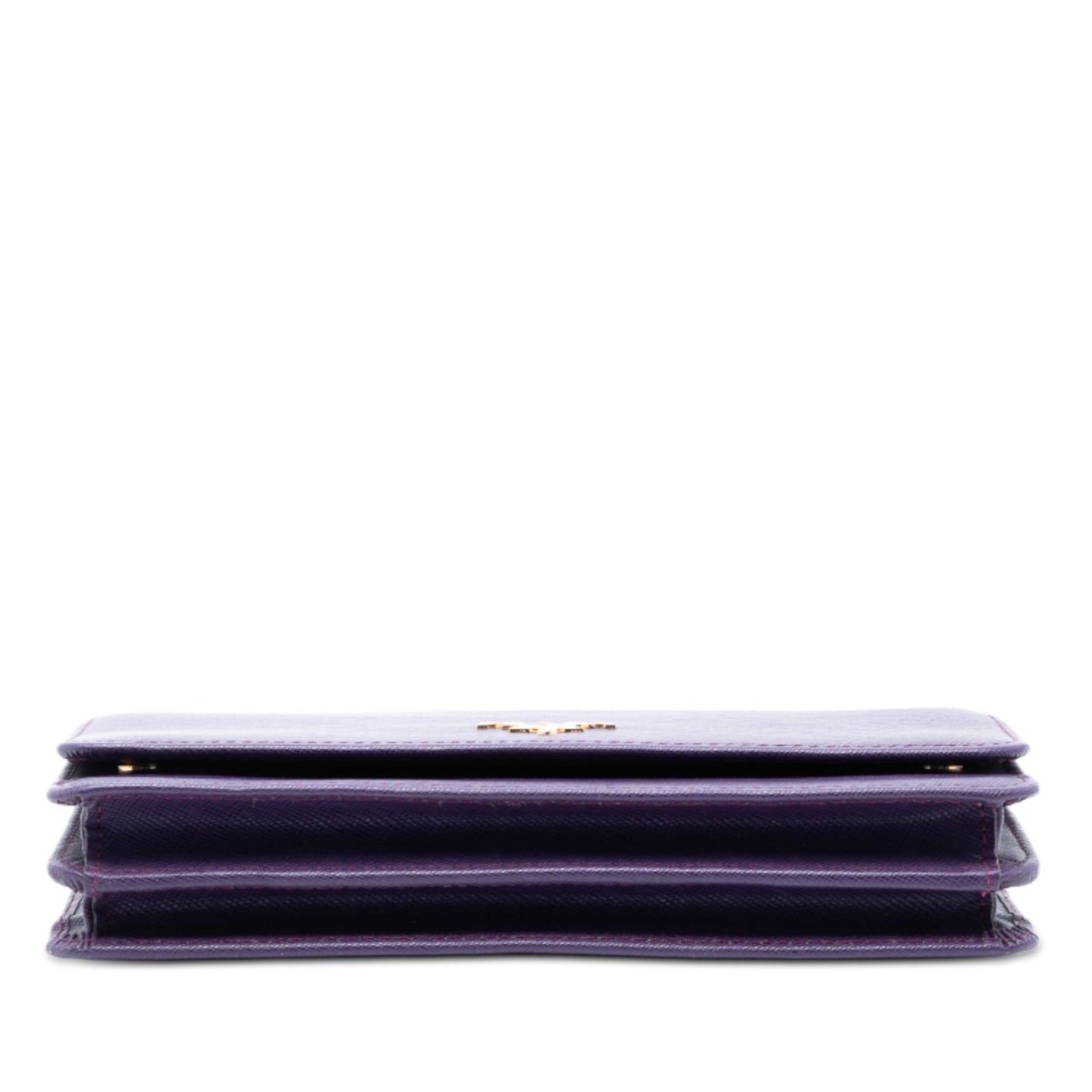 Prada Saffiano Wallet on Strap