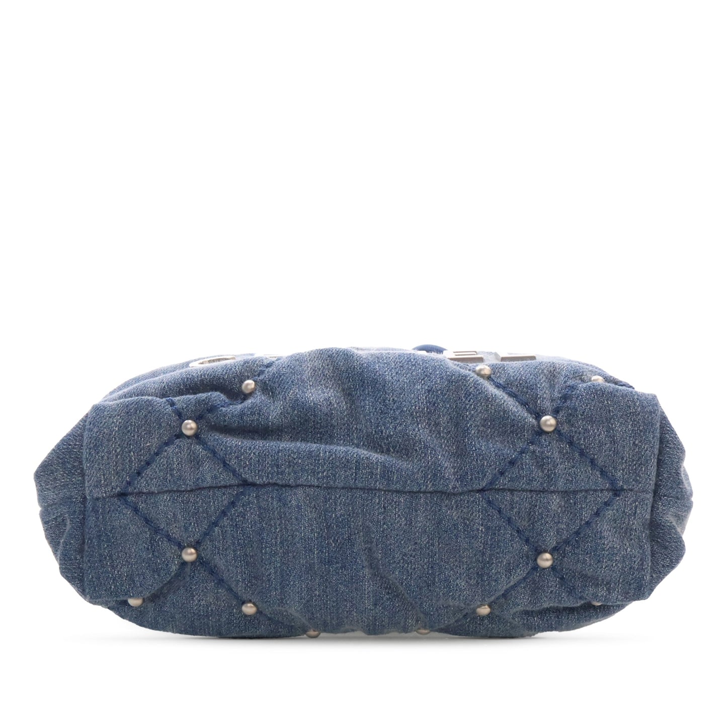 Chanel Mini Denim Studded 22 Handbag