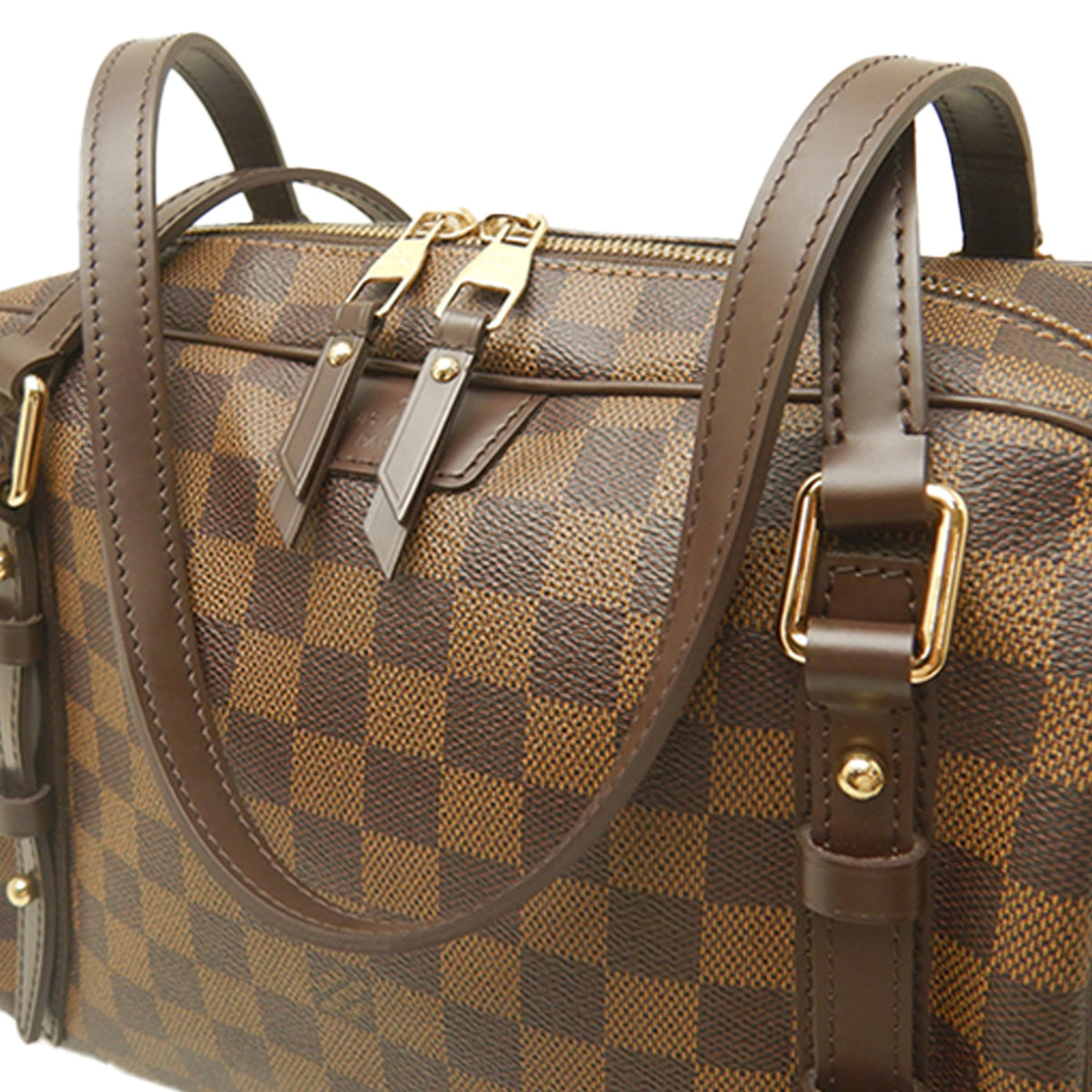Louis Vuitton Damier Ebene Rivington GM — Brown