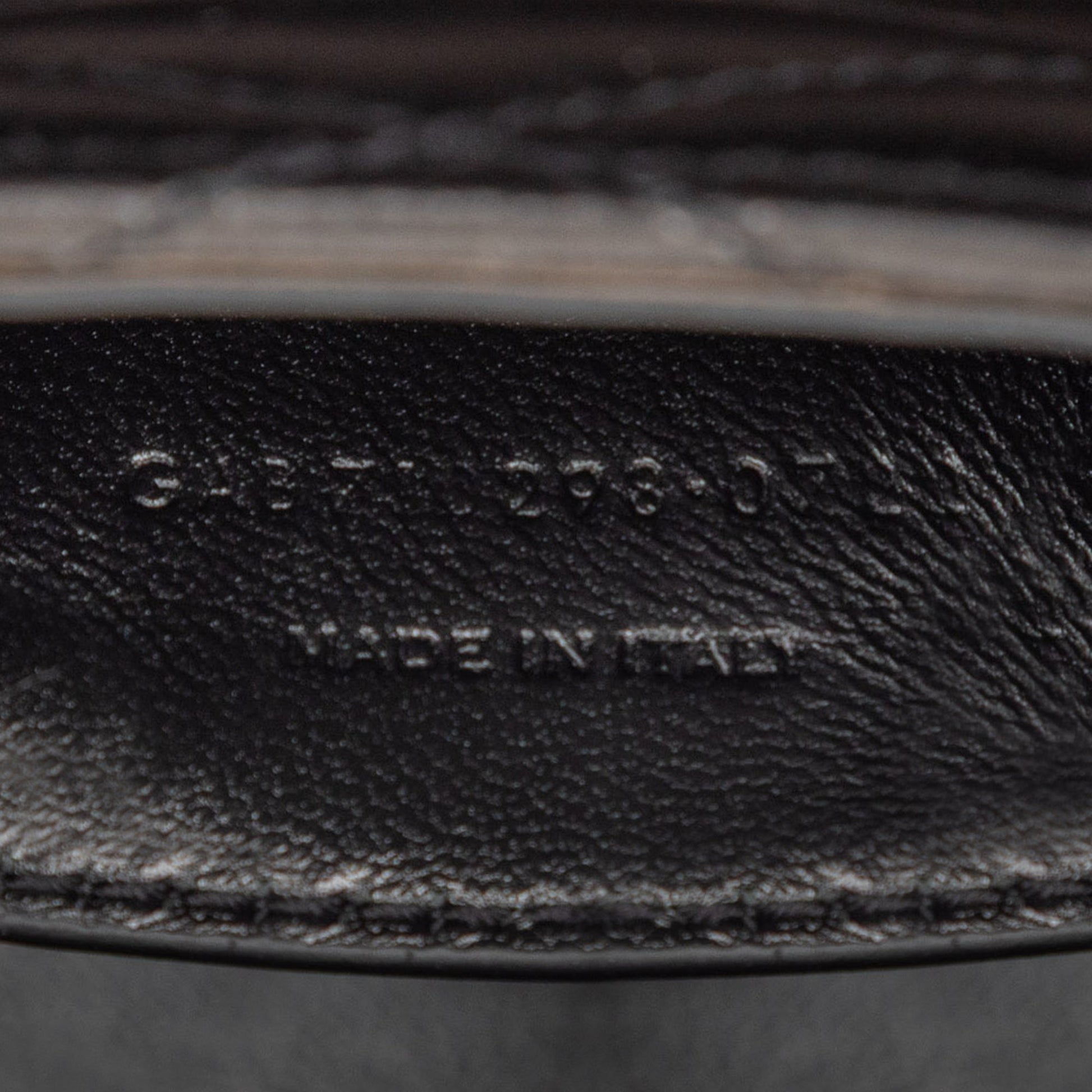 Saint Laurent Quilted Lambskin Monogram June Box Bag