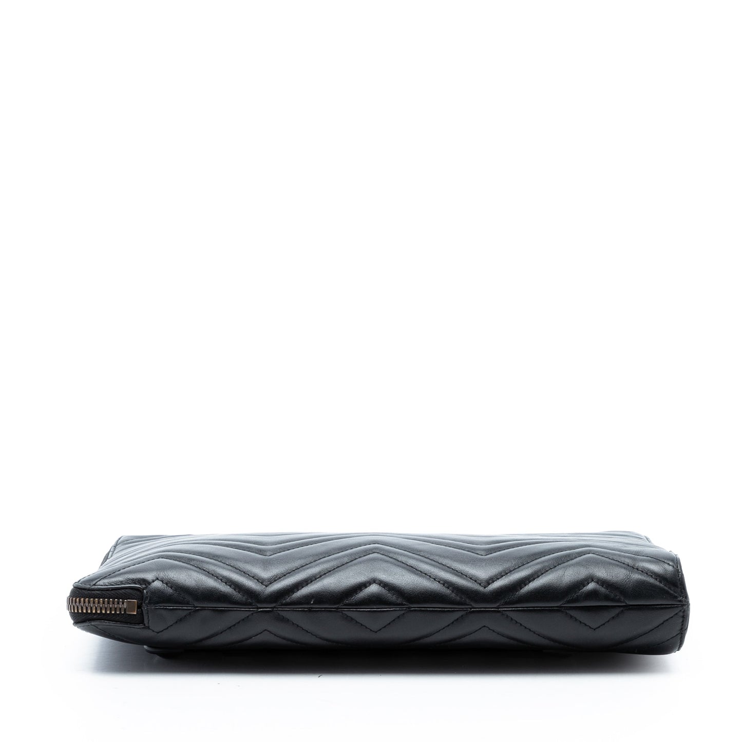 Gucci GG Marmont Matelasse Leather Portfolio Clutch
