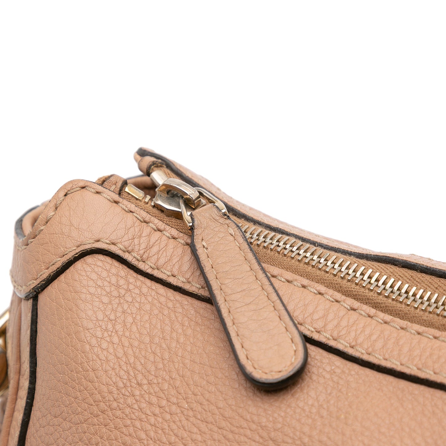Gucci Medium Pebbled Calfskin Bella Shoulder Bag