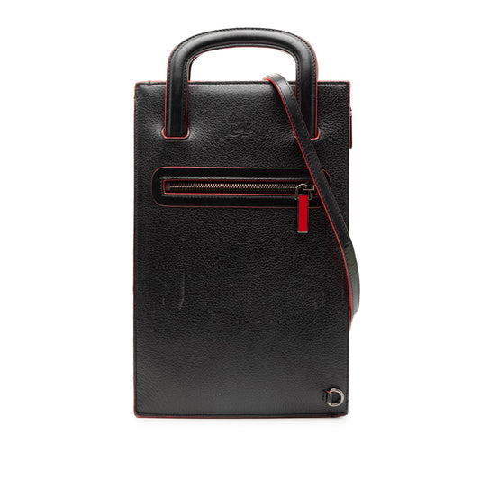 Christian Louboutin Leather Trick Track Satchel