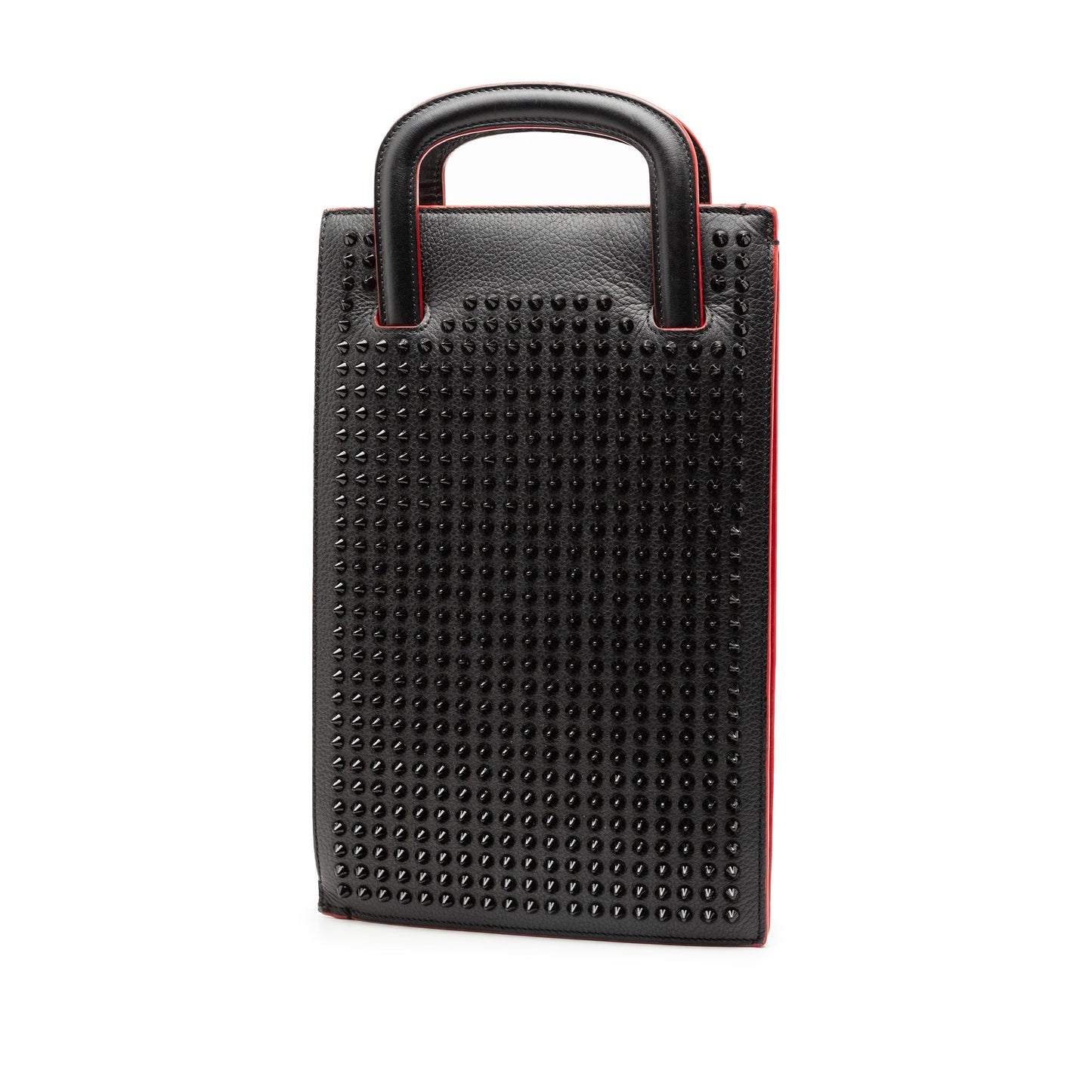 Christian Louboutin Leather Trick Track Satchel