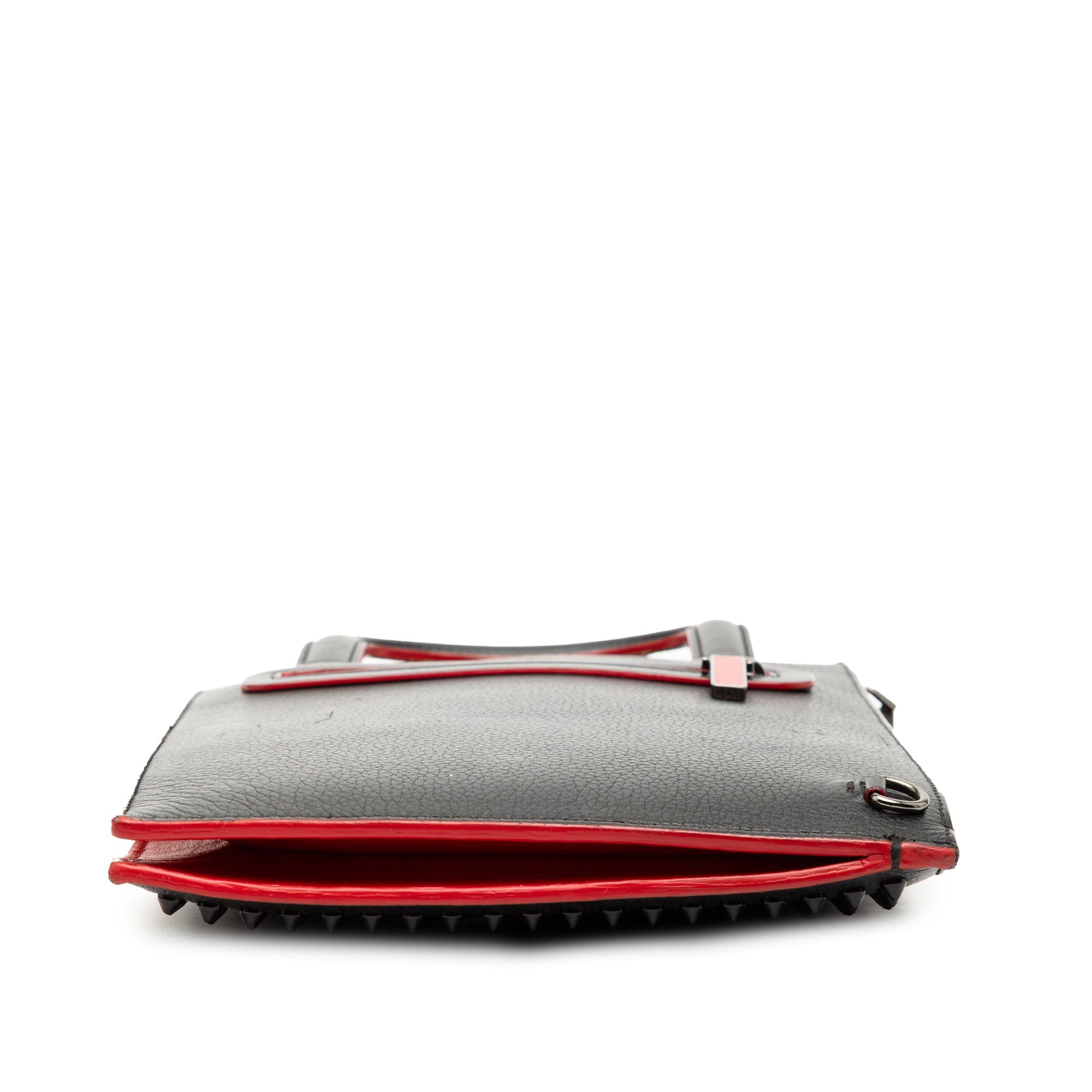 Christian Louboutin Leather Trick Track Satchel