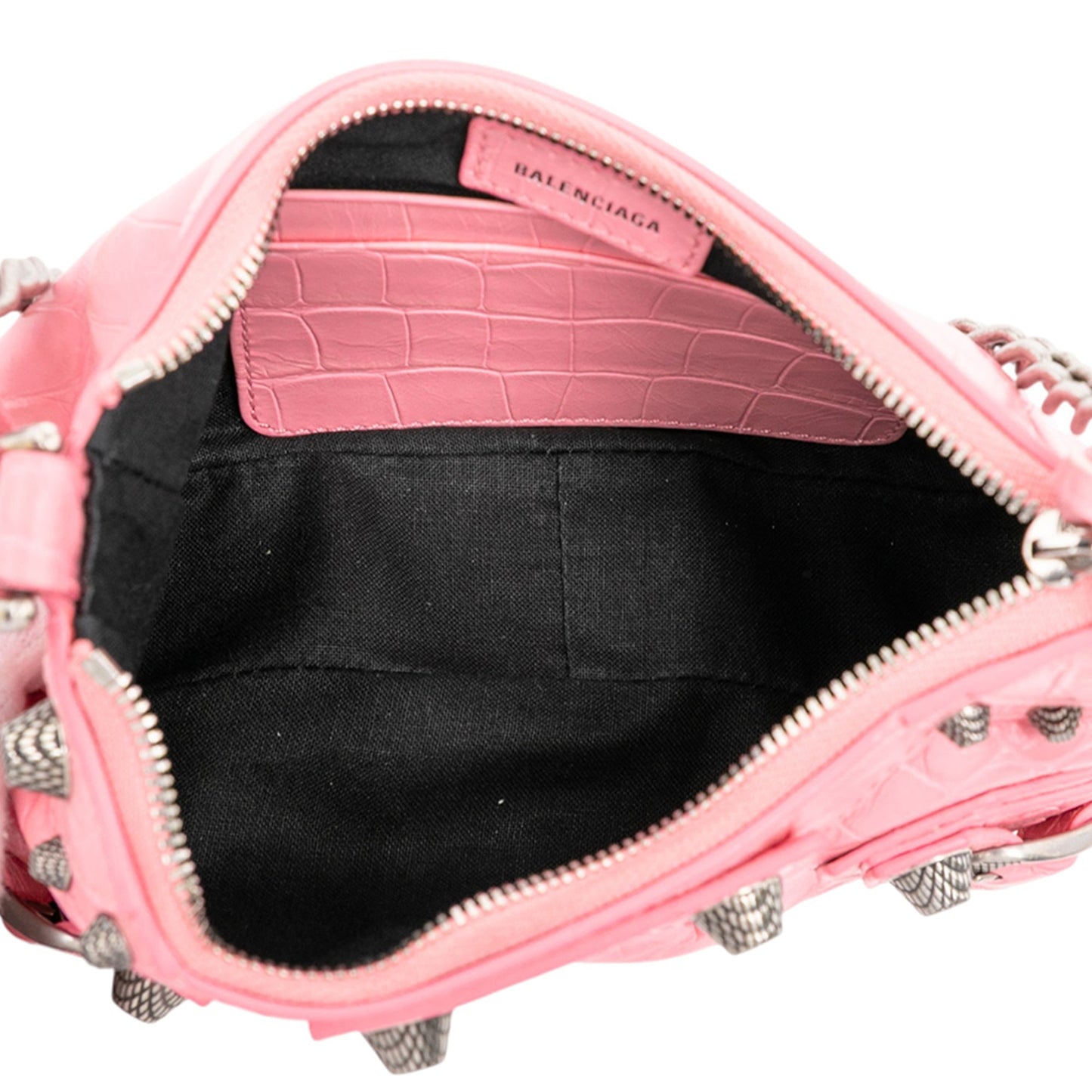 Balenciaga Mini Embossed Leather Motocross Le Cagole