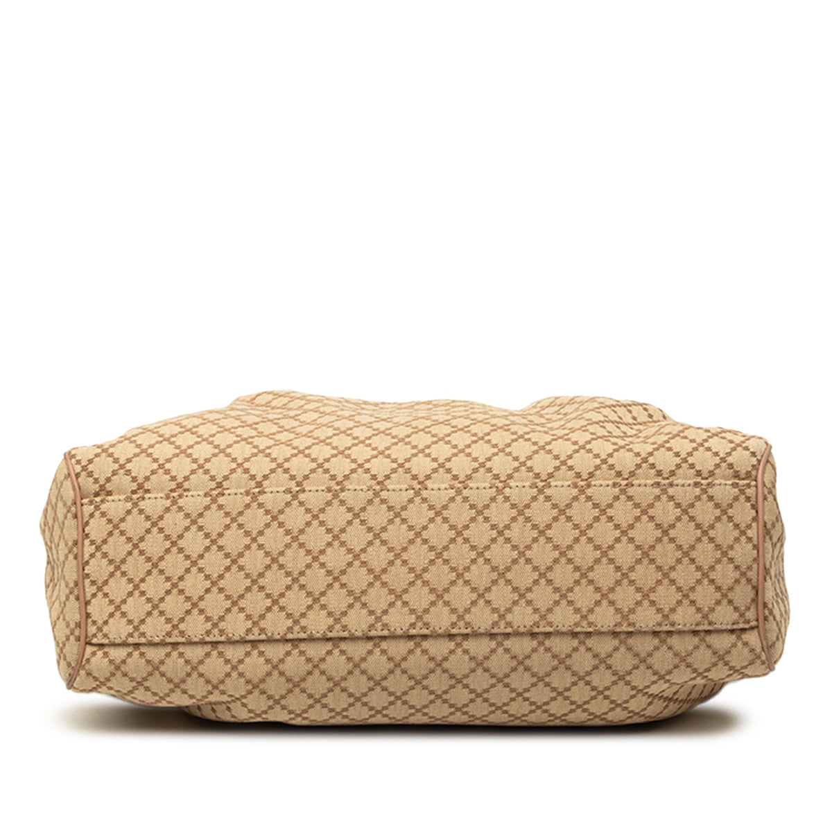 Gucci Medium Diamante Canvas Sukey Tote — Beige