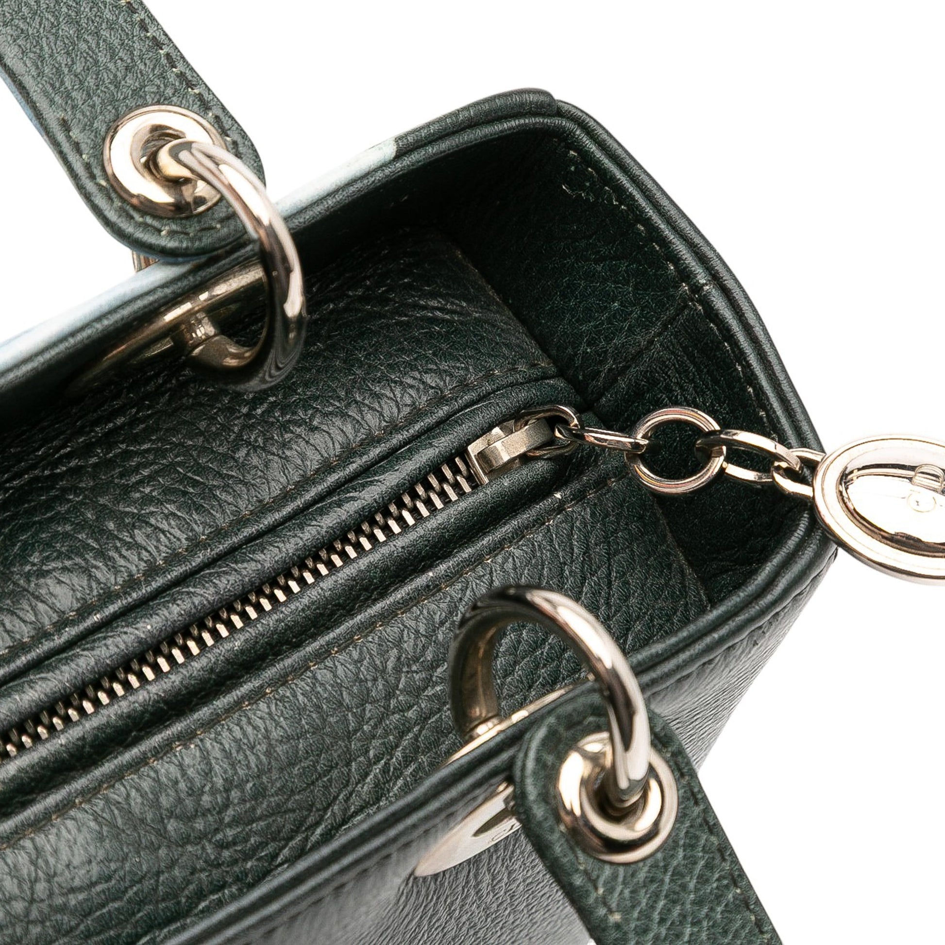 Dior Medium Deerskin Floral Print Lady Dior