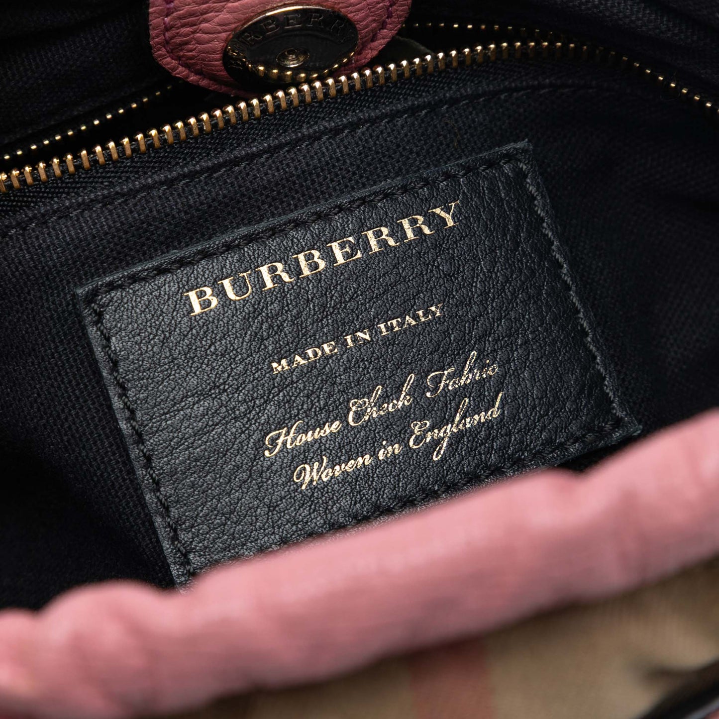 Burberry House Check Canvas and Calfskin Little Crush Crossbody