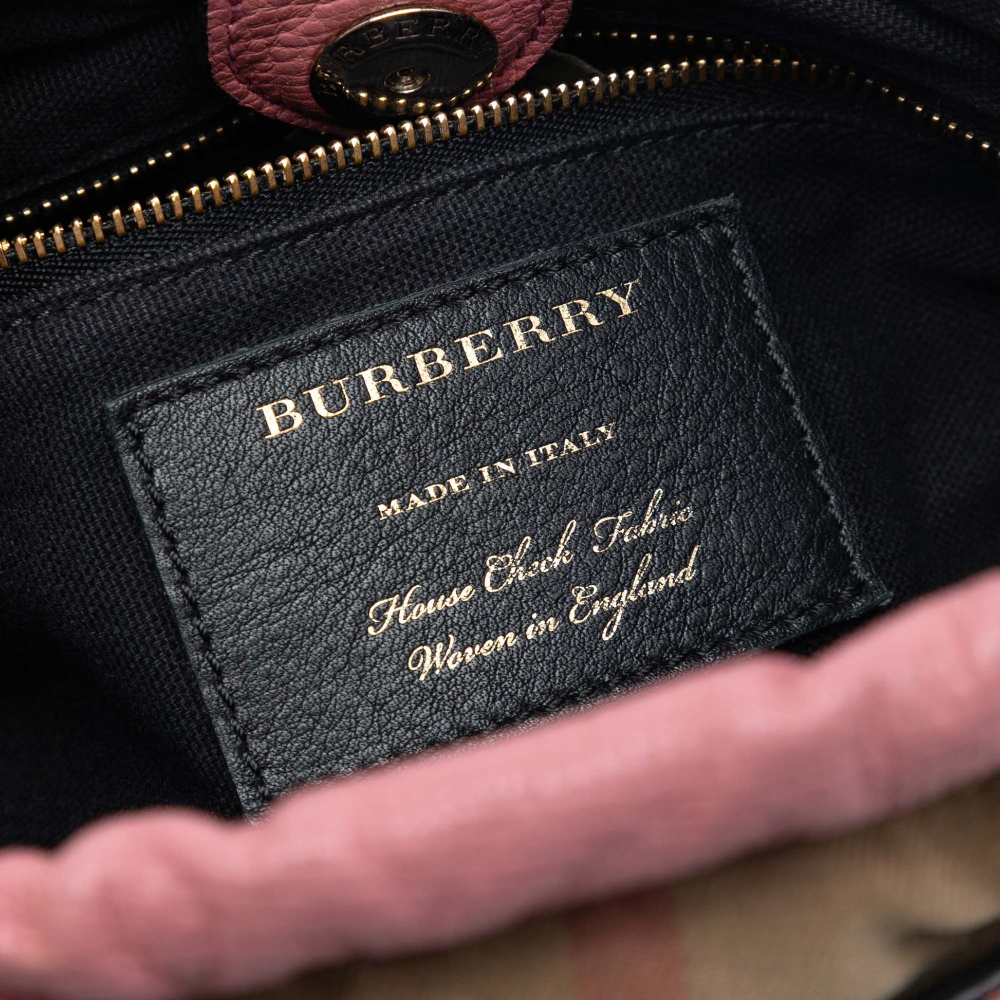 Burberry House Check Canvas and Calfskin Little Crush Crossbody