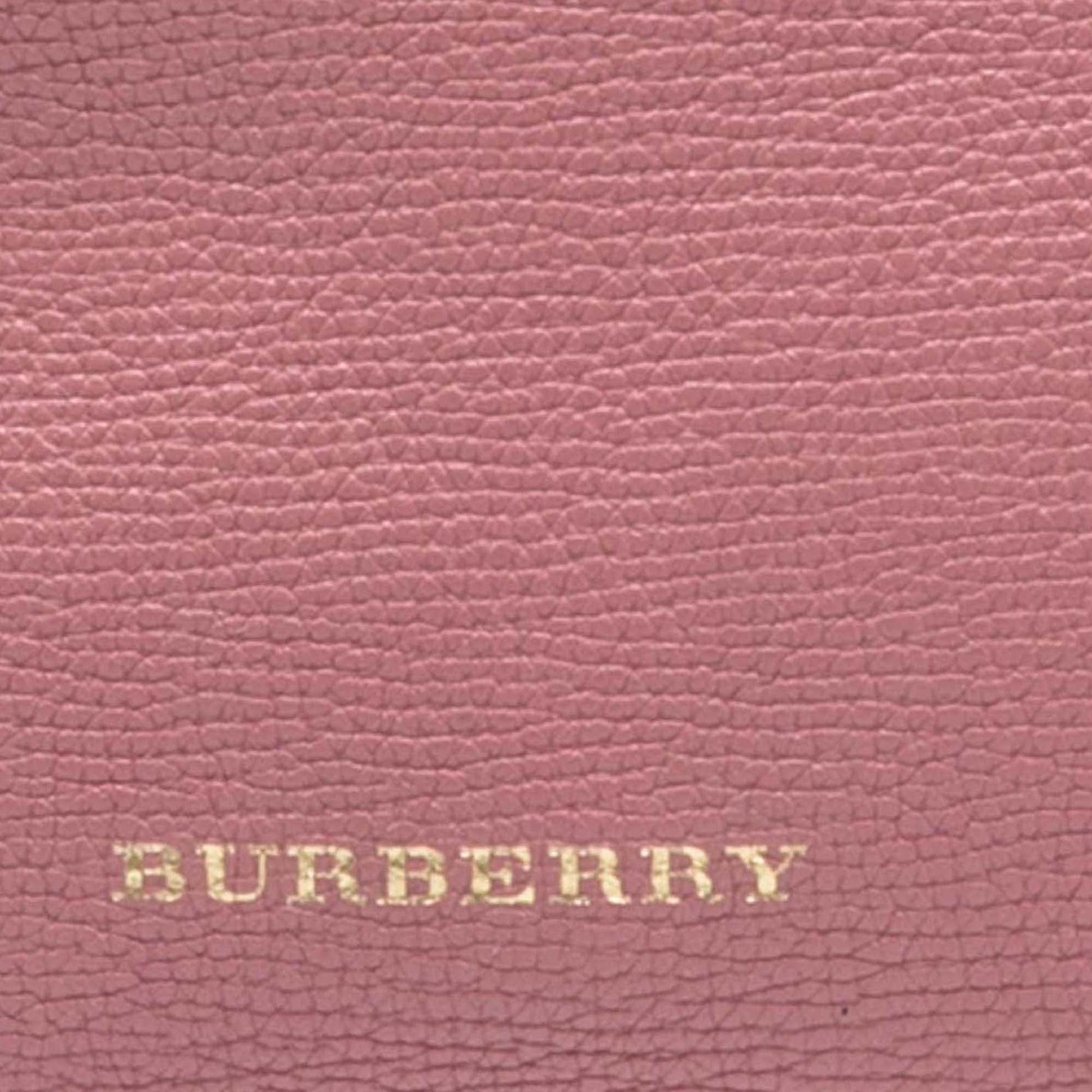 Burberry House Check Canvas and Calfskin Little Crush Crossbody