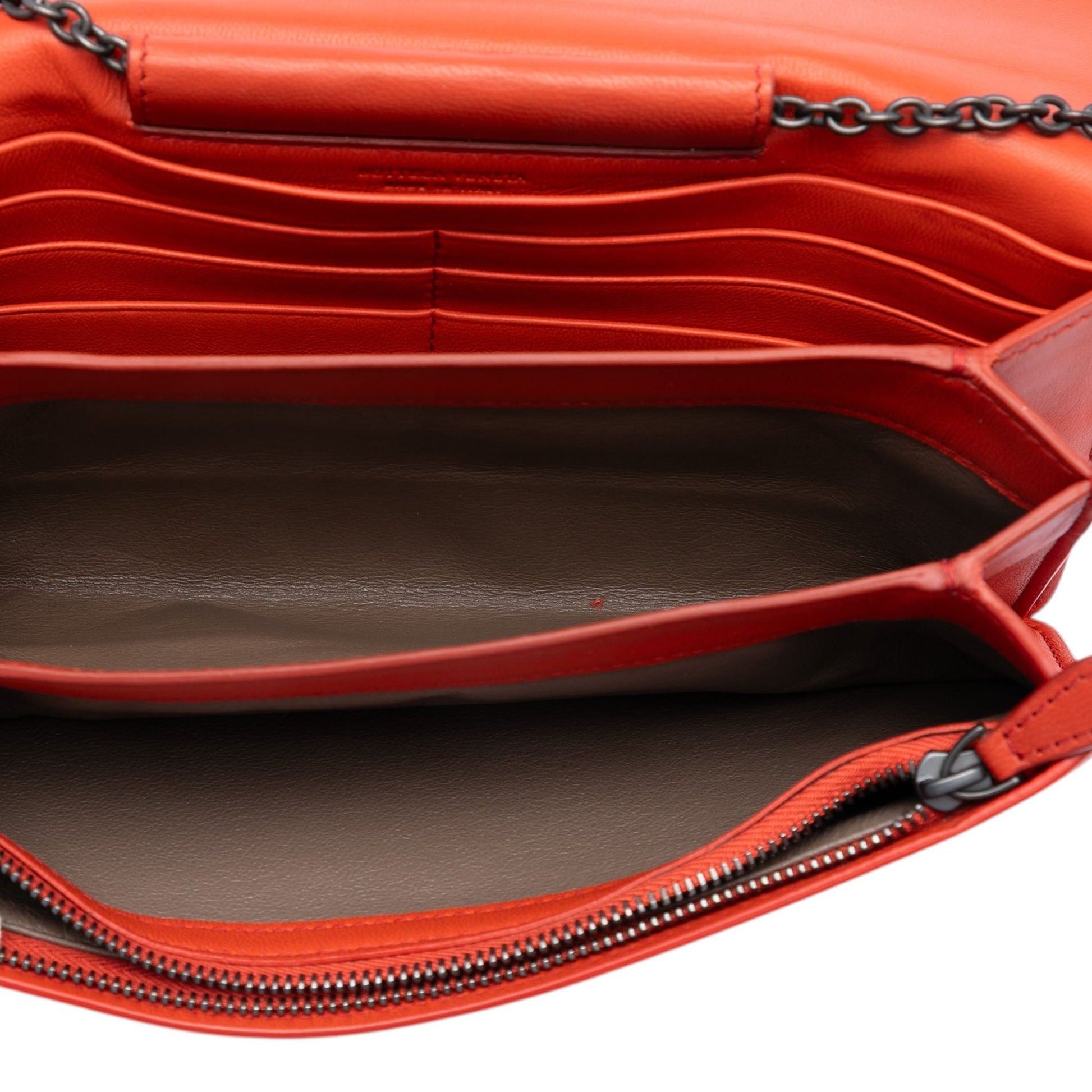Bottega Veneta Nappa Intrecciato Continental Wallet on Chain