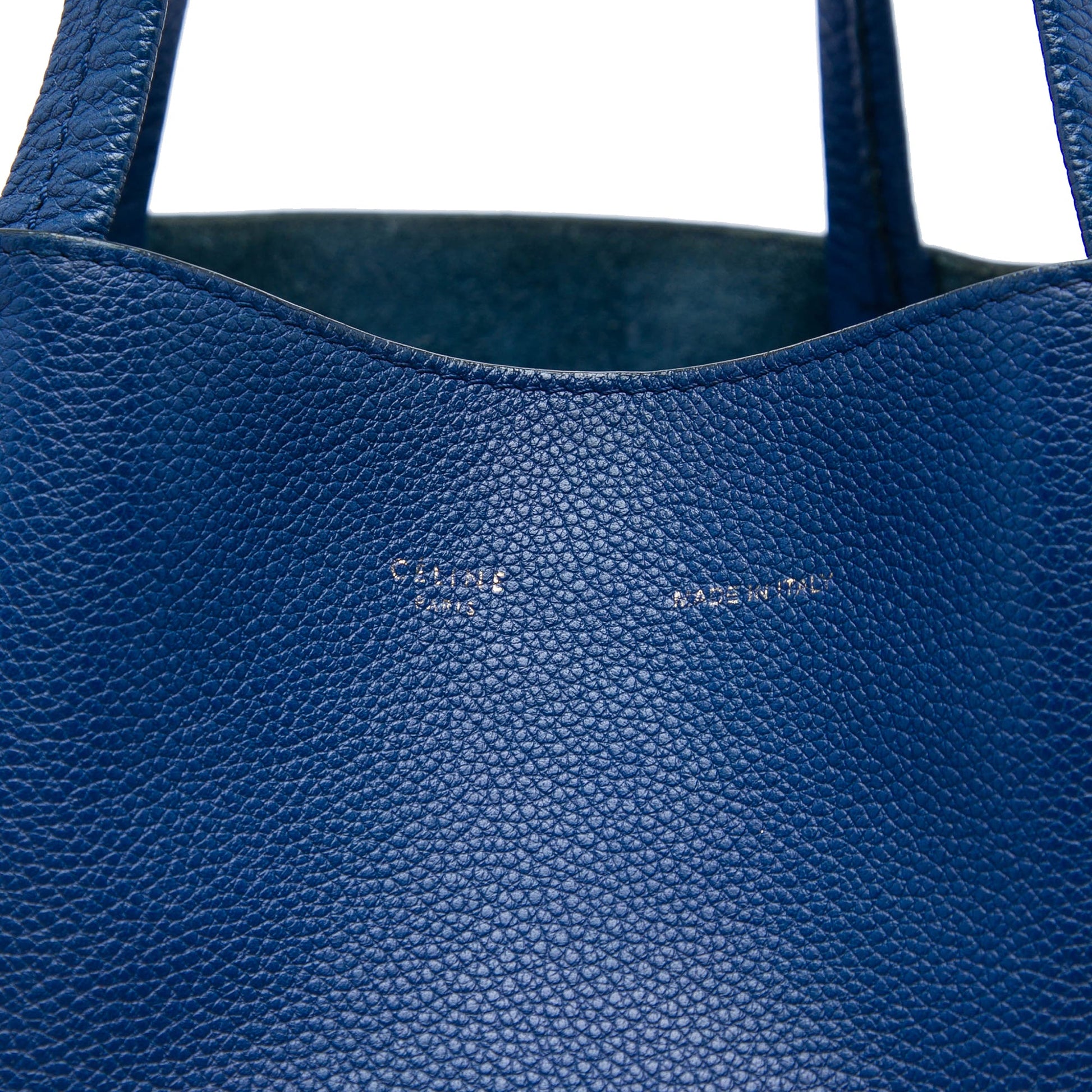 Celine Small Leather Phantom Cabas Tote
