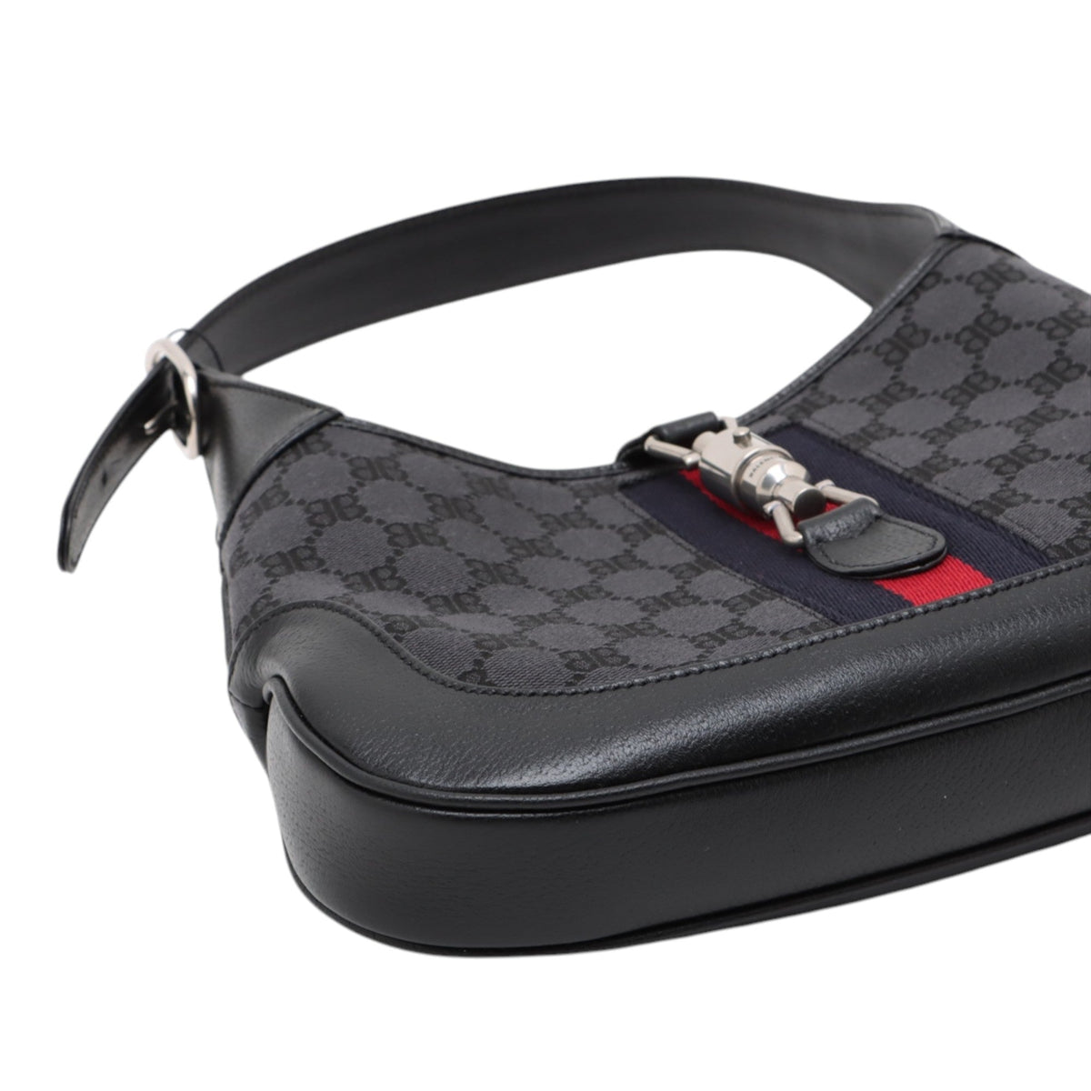 Gucci Balenciaga The Hacker Project Small GG Canvas Web Jackie 1961