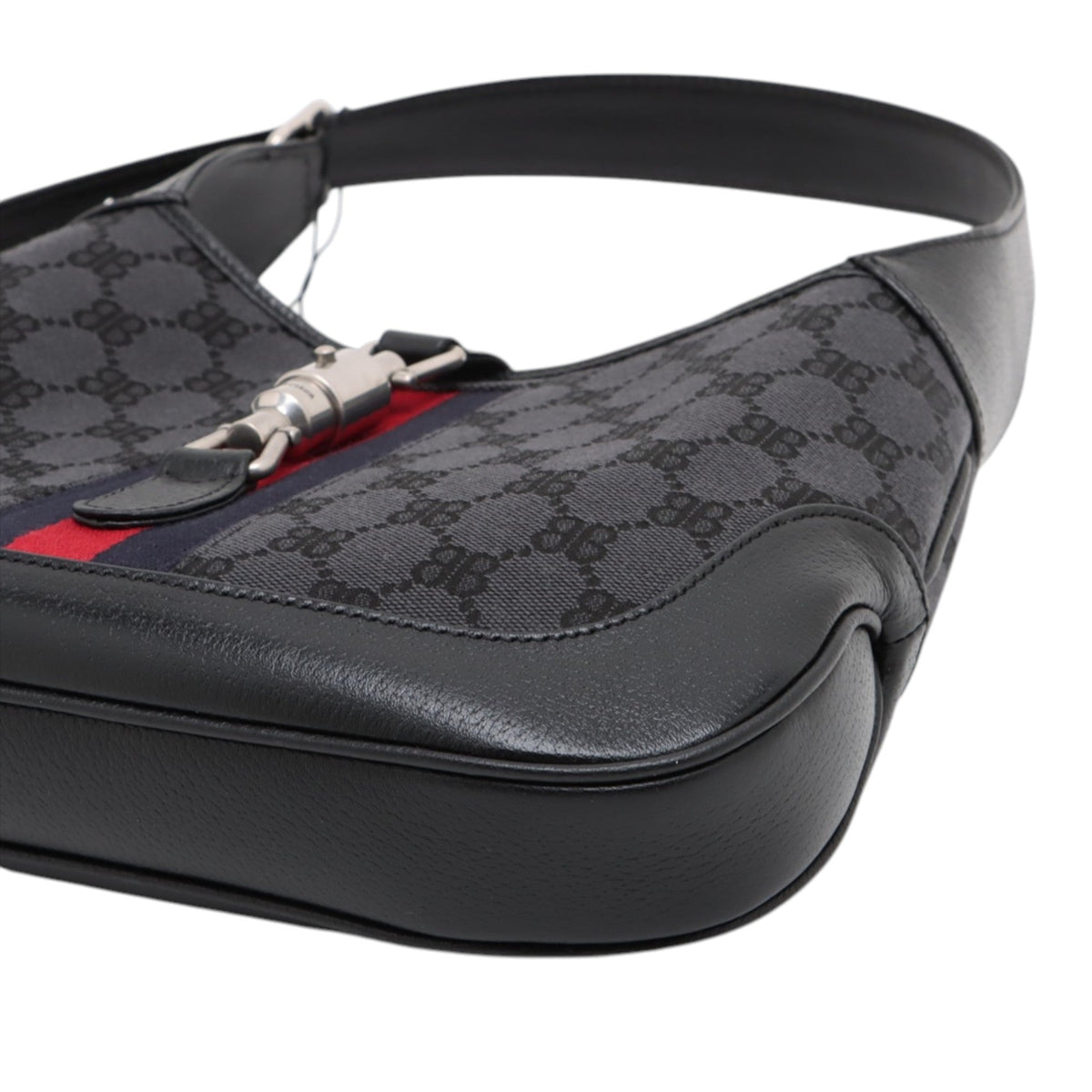 Gucci Balenciaga The Hacker Project Small GG Canvas Web Jackie 1961