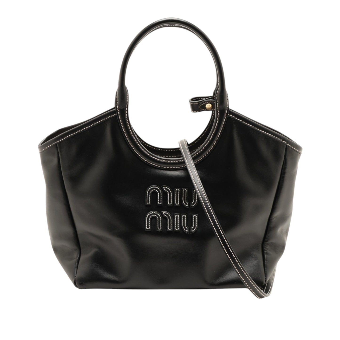 Miu Miu Leather Ivy Satchel