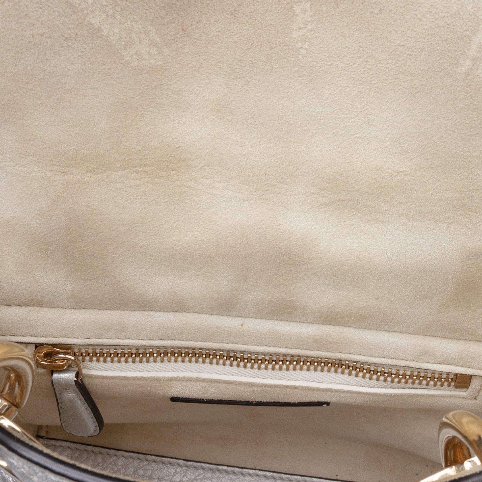 Dior Mini Metallic Grained Calfskin Cannage Lady Dior