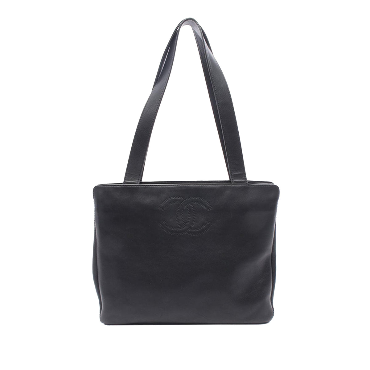 Chanel CC Lambskin Tote