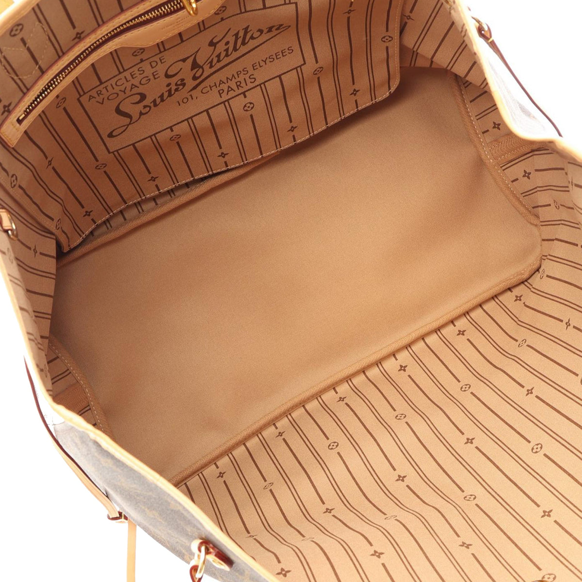 Louis Vuitton Monogram Neverfull GM — Brown