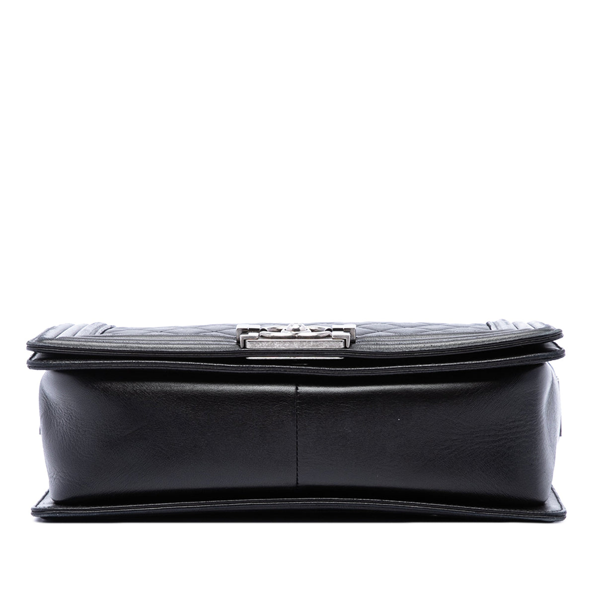 Chanel Old Medium Quilted Lambskin Boy Flap