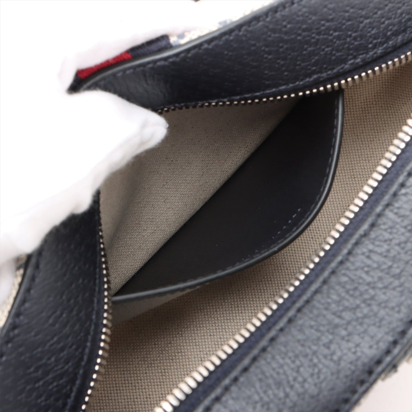 Gucci Small GG Supreme Textured Calfskin Web Ophidia Camera Bag
