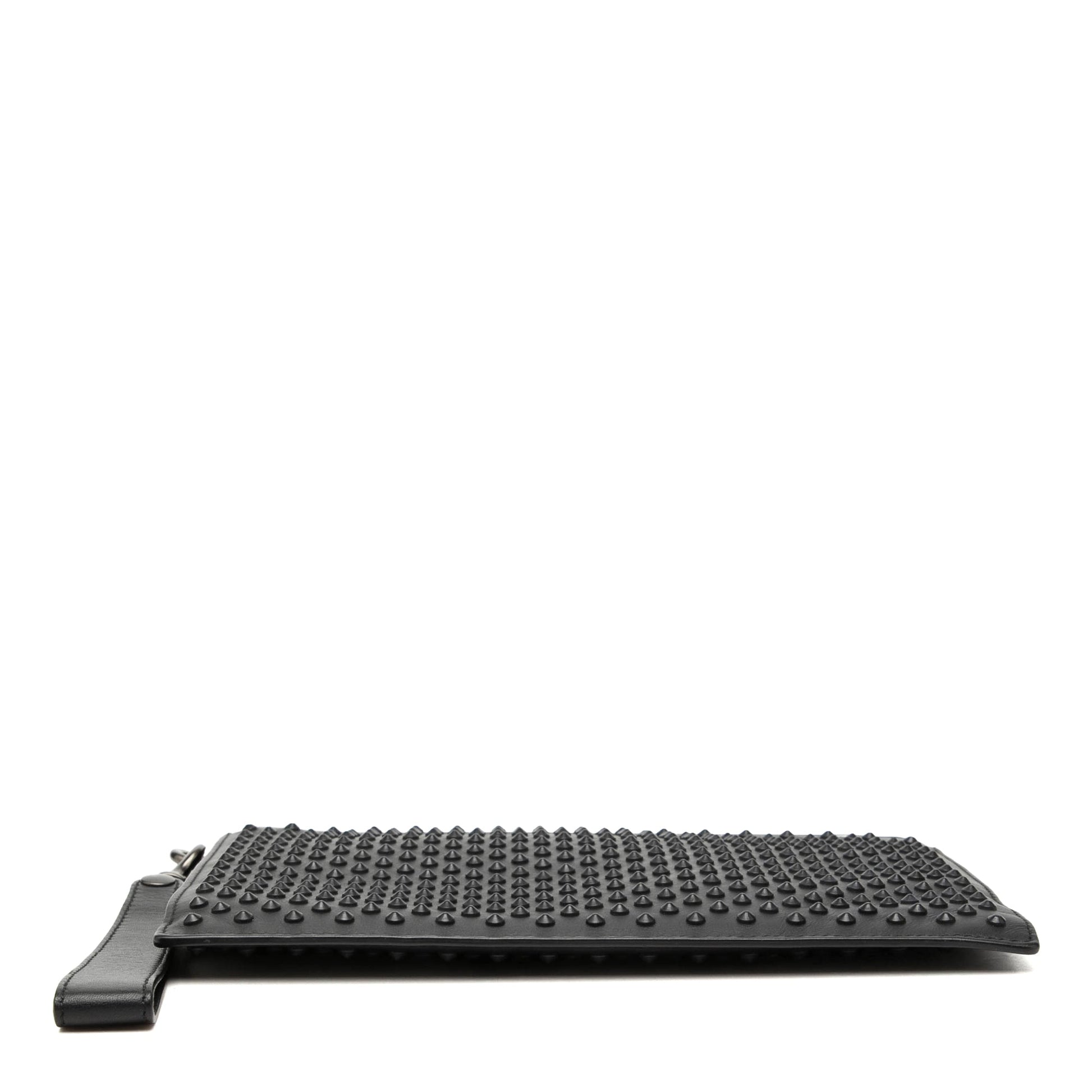 Gucci Studded Calfskin Clutch