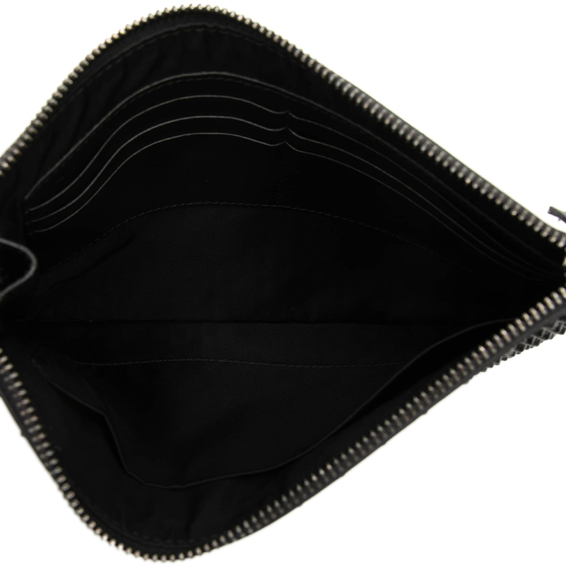 Gucci Studded Calfskin Clutch