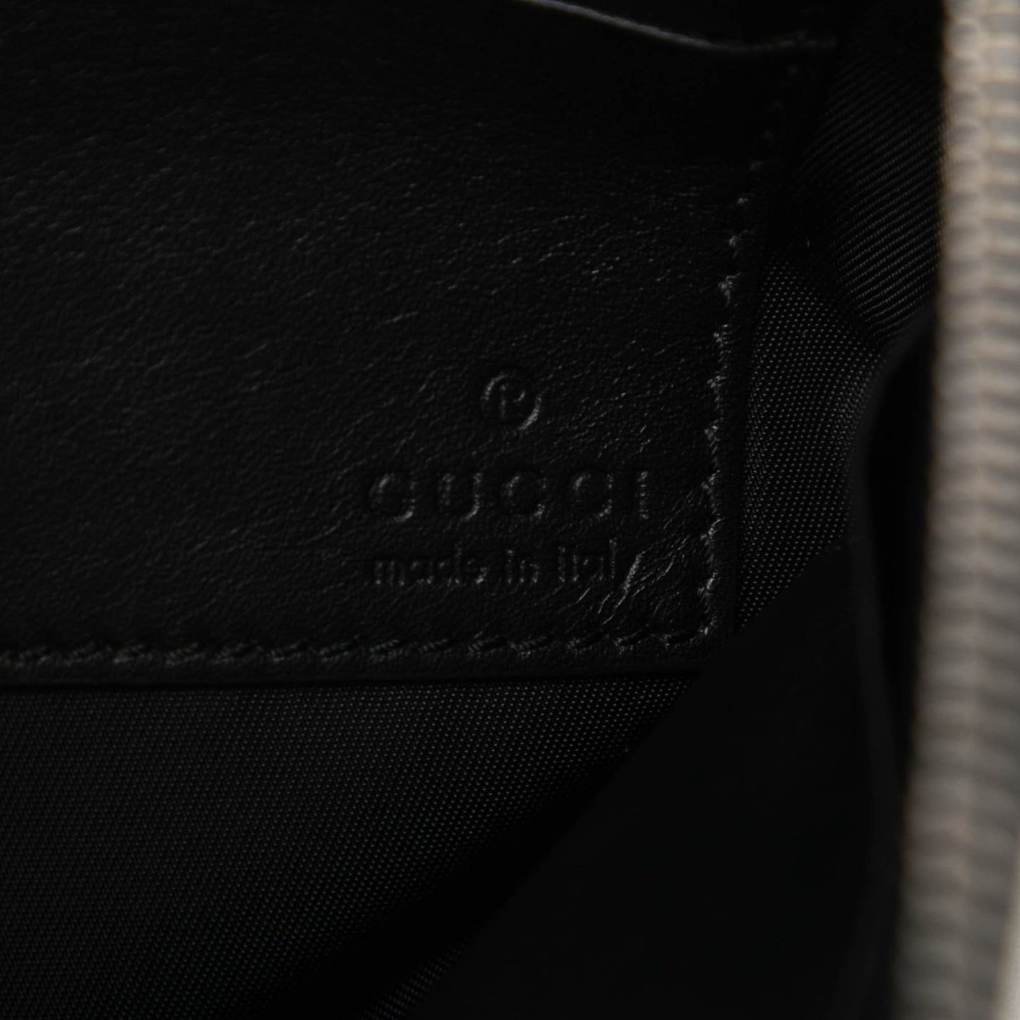 Gucci Studded Calfskin Clutch