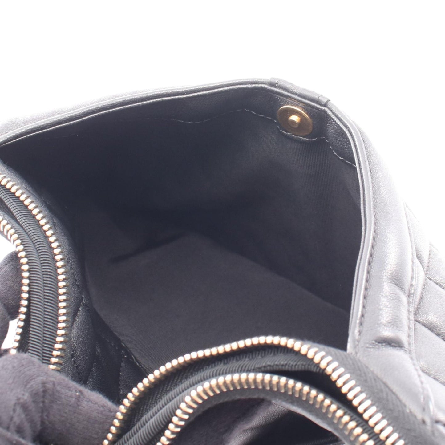Chanel Quilted Lambskin Girl Chain Crossbody