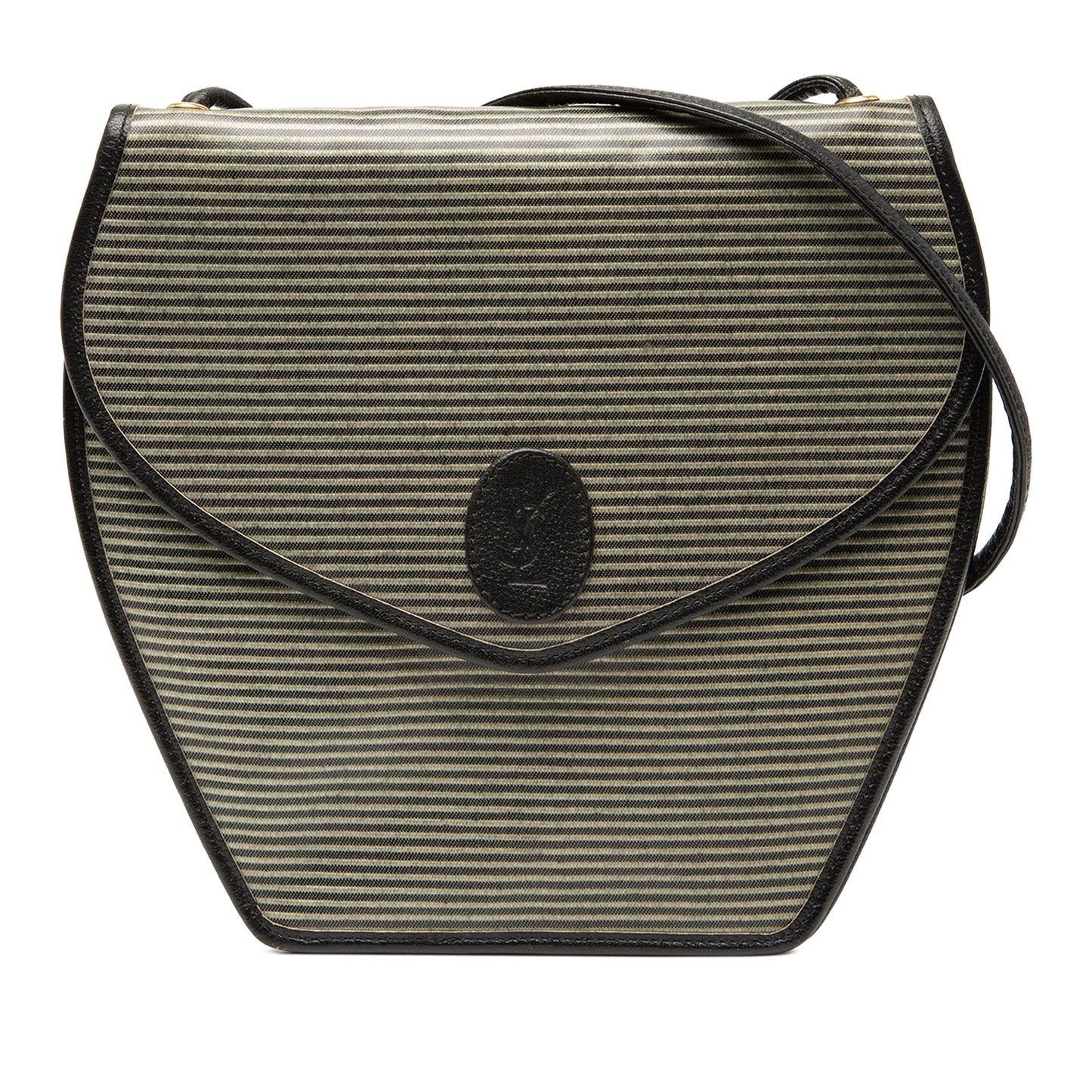 Saint Laurent Coated Canvas Crossbody