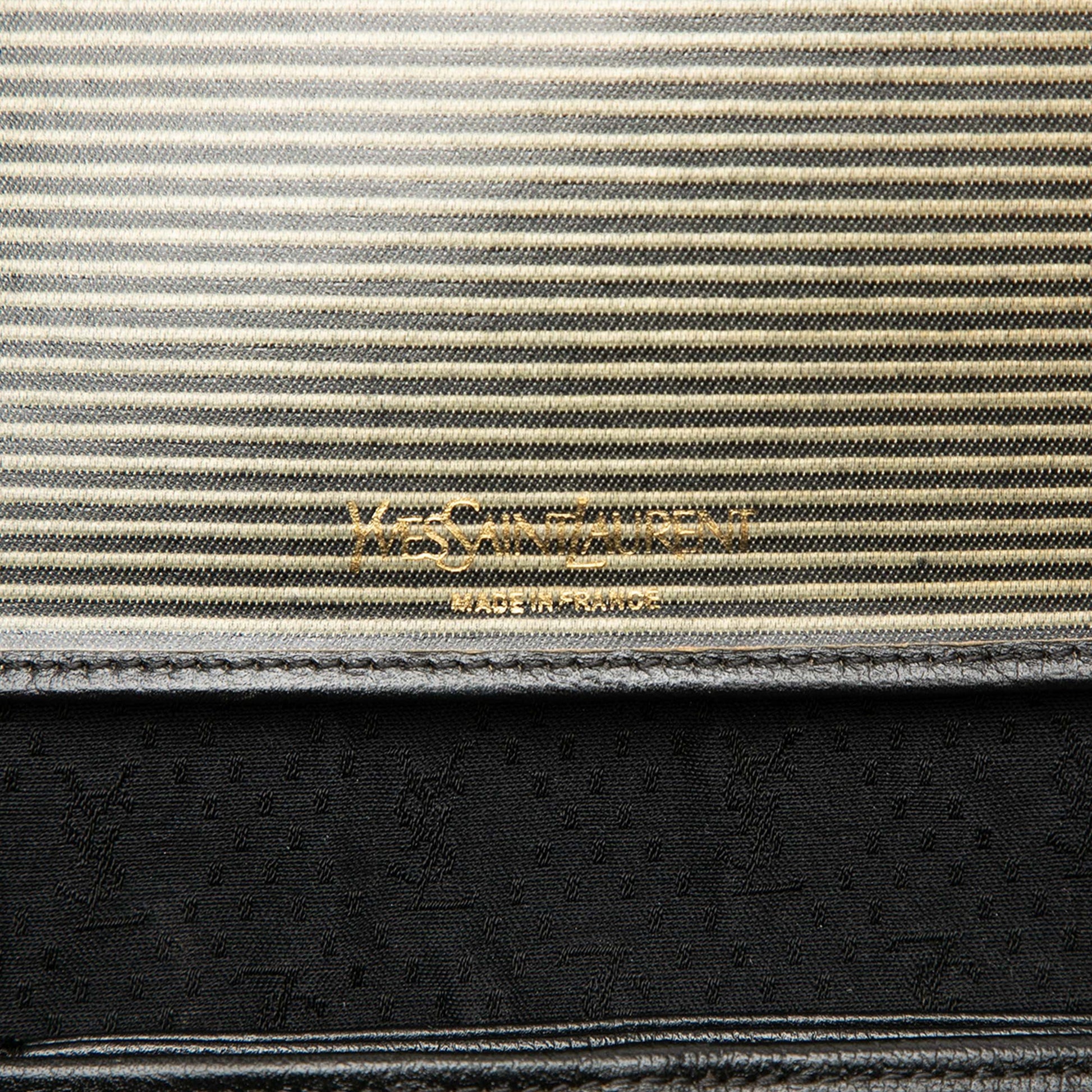 Saint Laurent Coated Canvas Crossbody