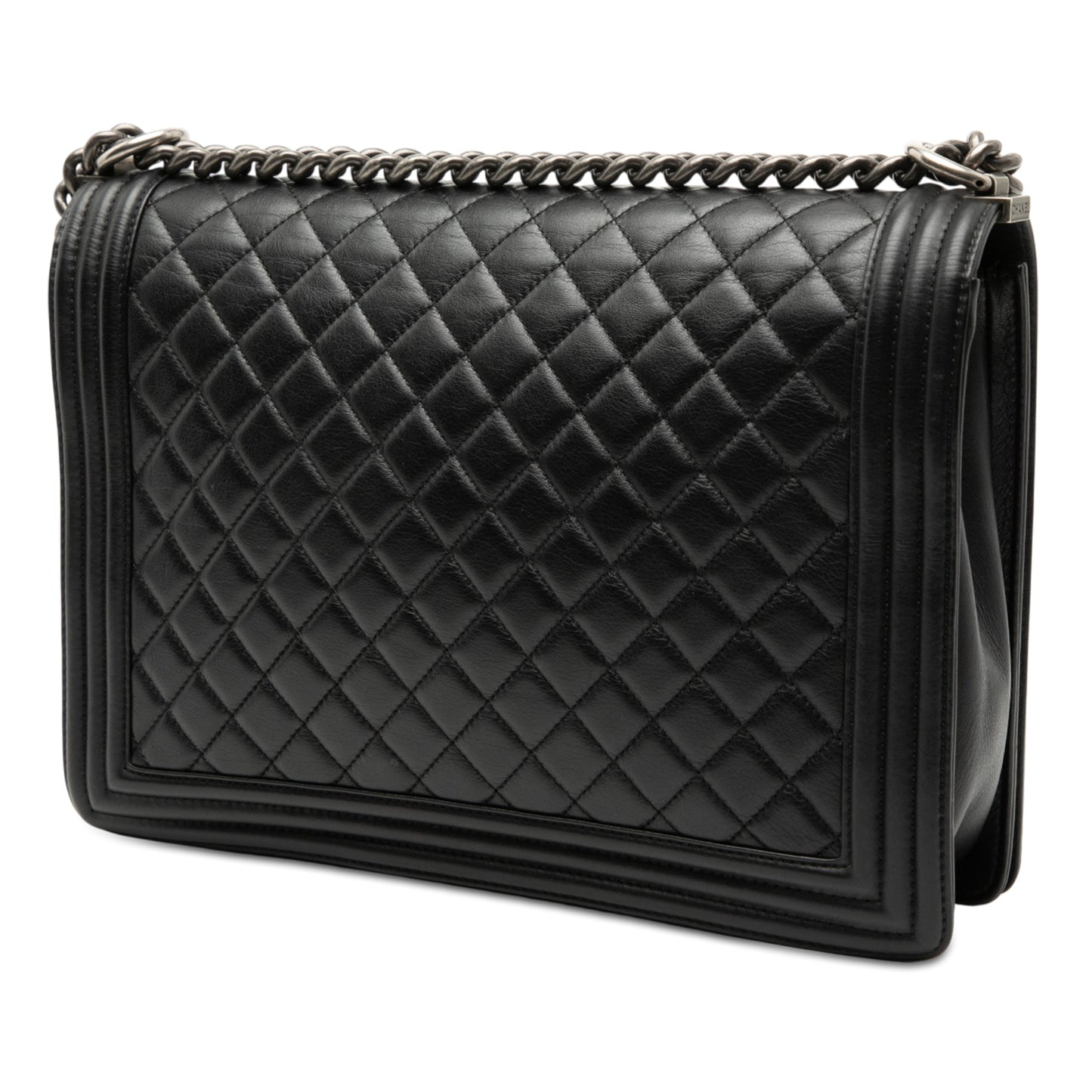 Chanel Large Quilted Lambskin Boy Flap