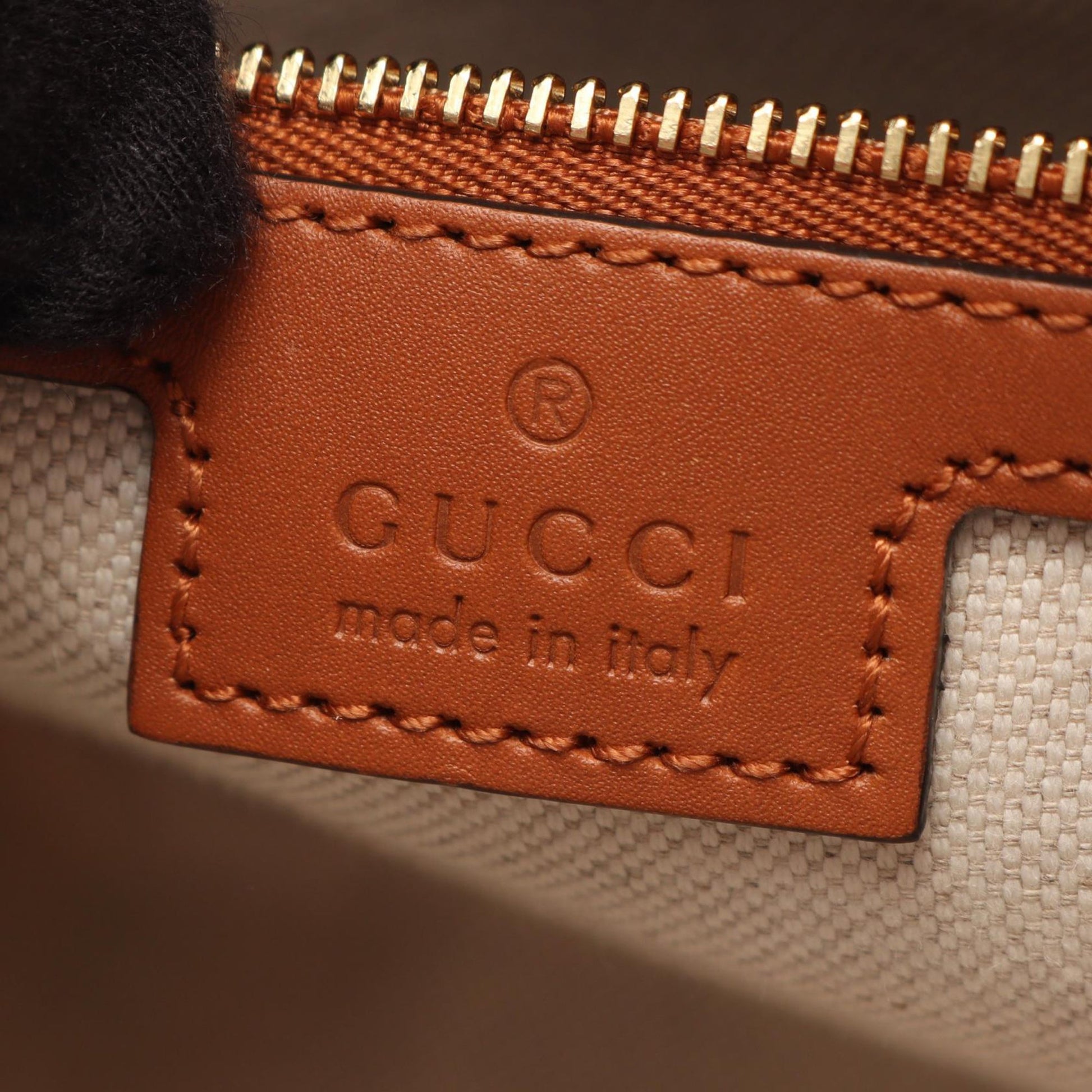 Gucci Mini Canvas Interlocking G Web Tote