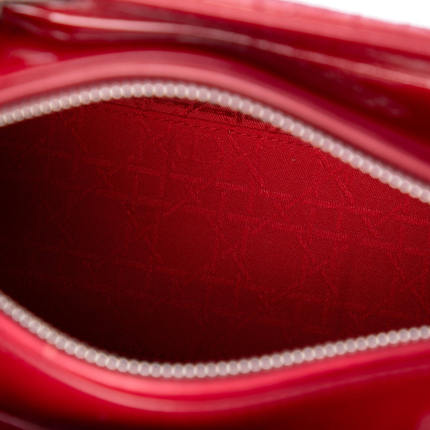 Dior Medium Patent Cannage Lady Dior