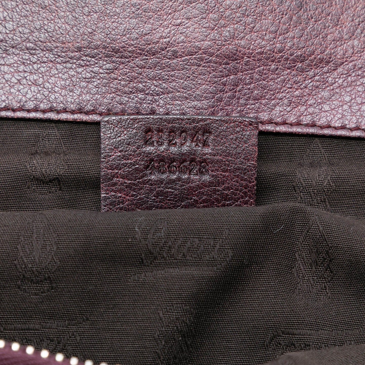 Guccissima Trimmed Leather Bamboo Libeccio Tote