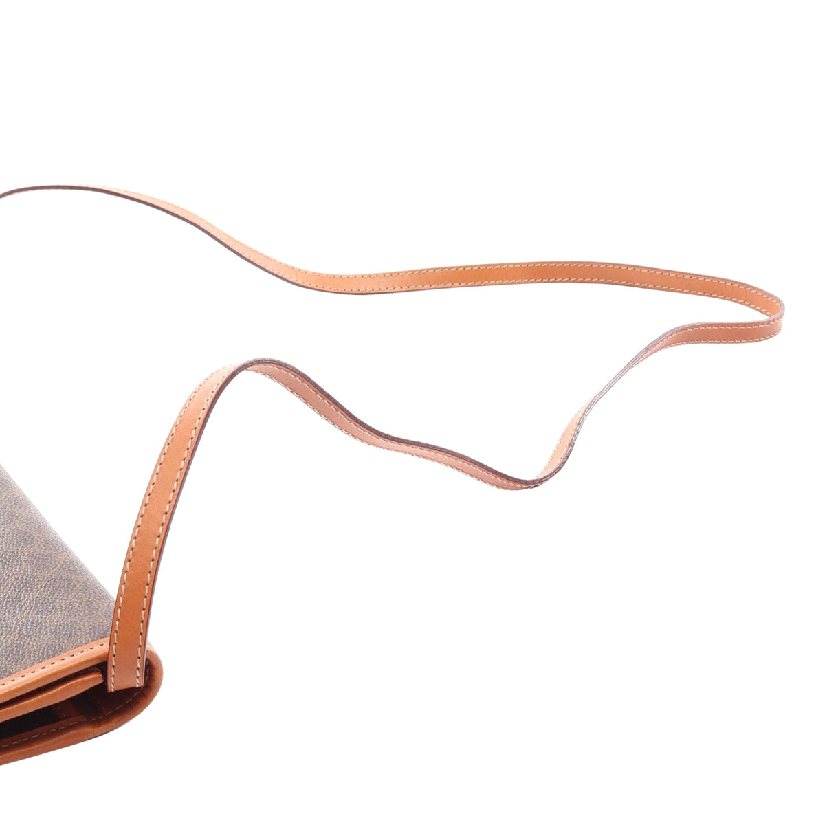 Celine Macadam Crossbody Bag — Brown