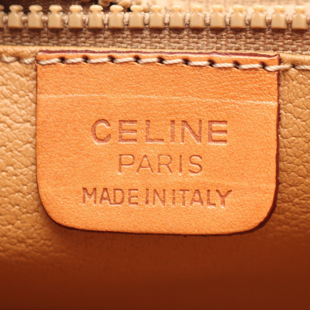 Celine Macadam Crossbody Bag — Brown