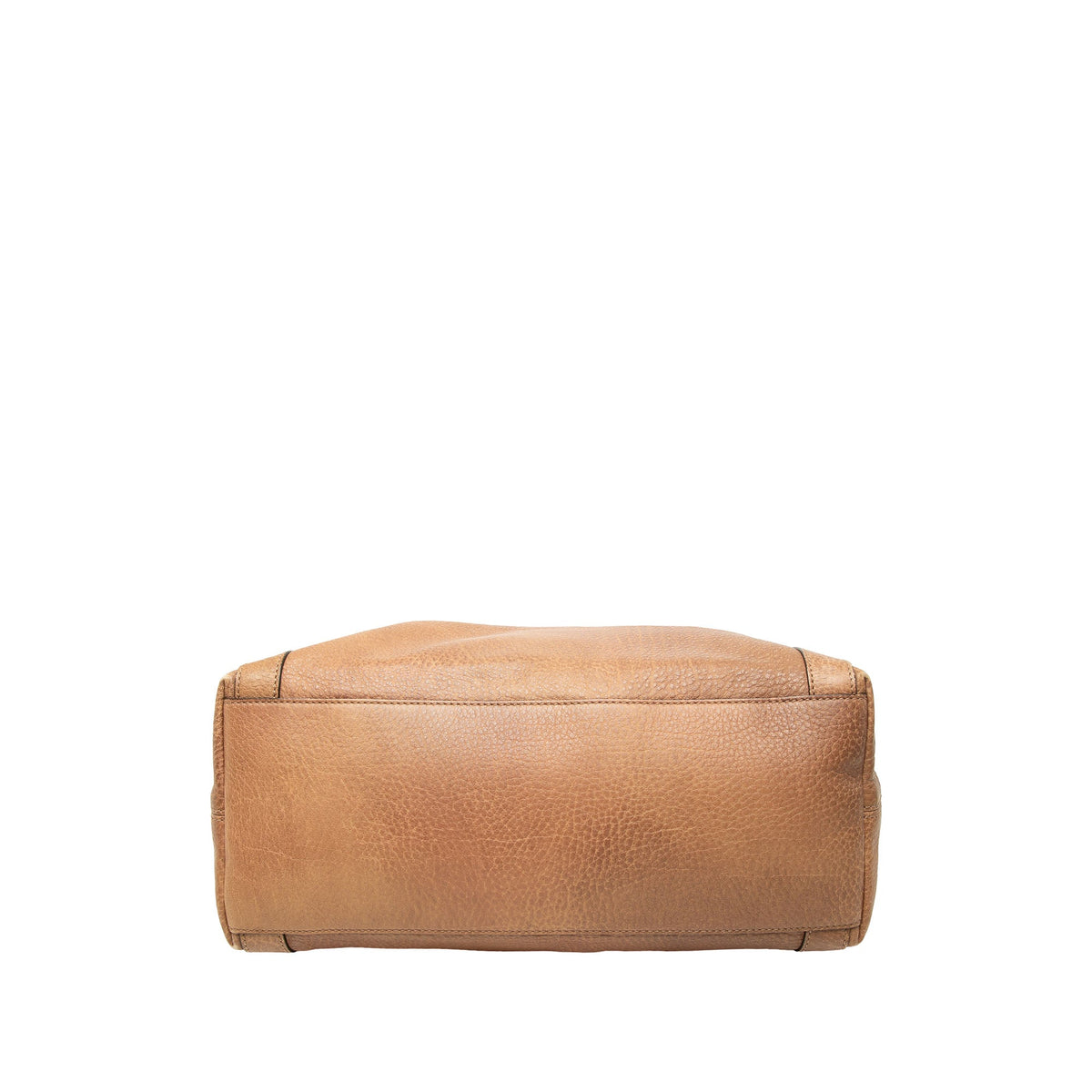 Gucci Medium Leather Miss GG Satchel — Brown