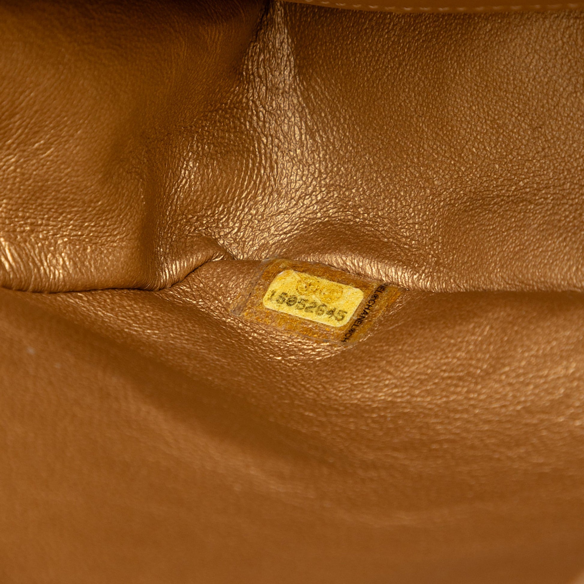 Medium Classic Embroidered Canvas Double Flap