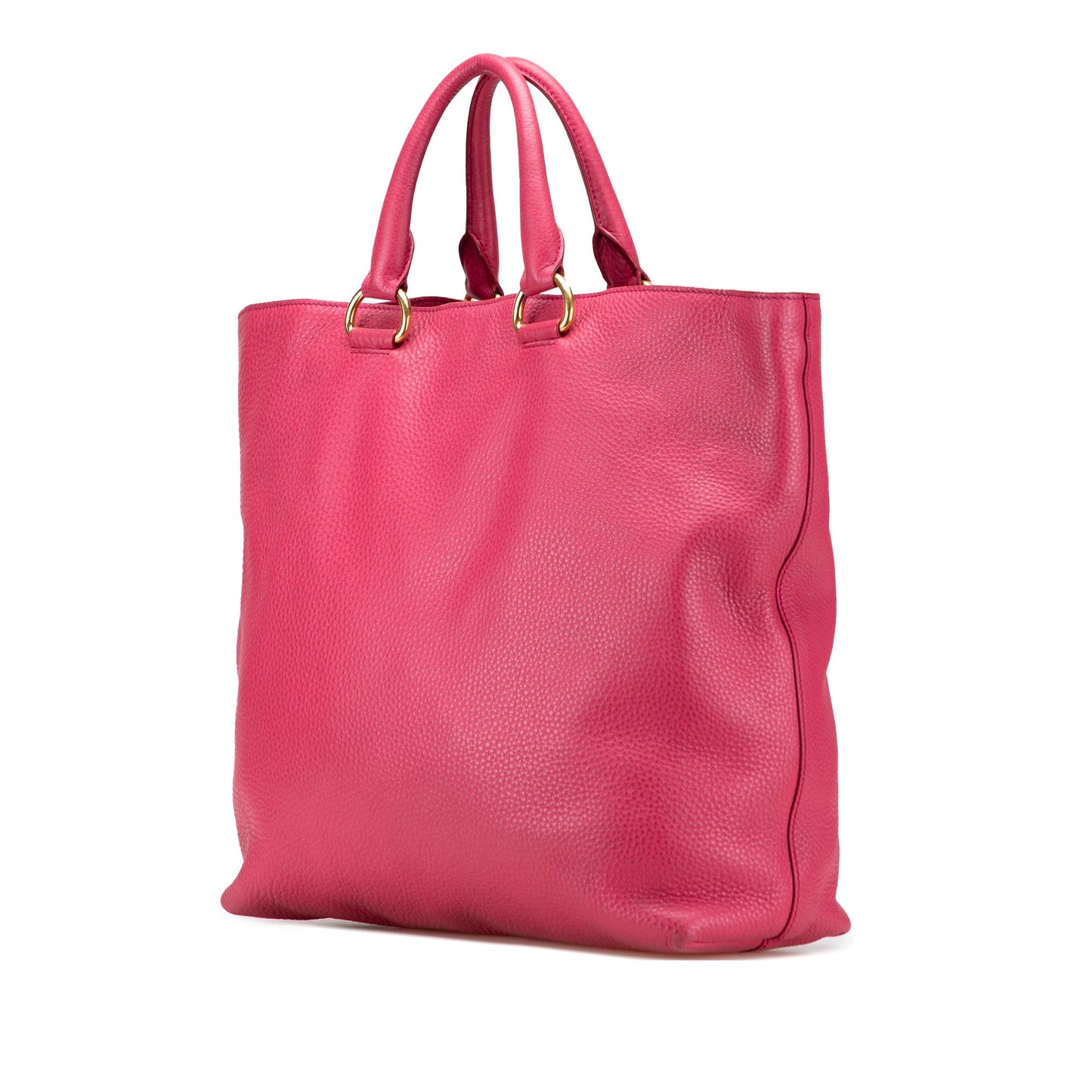 Prada Vitello Daino Open Convertible Tote