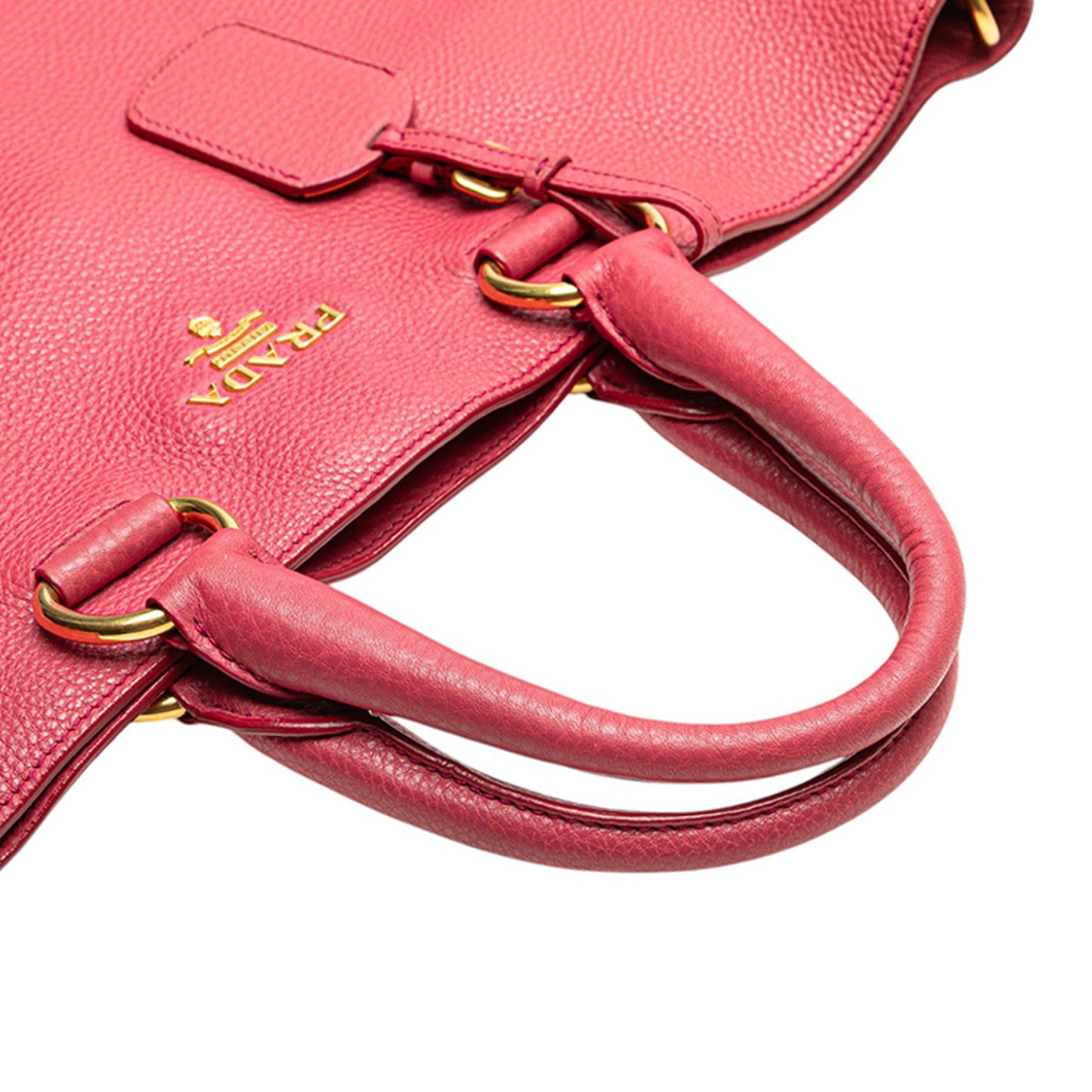 Prada Vitello Daino Open Convertible Tote