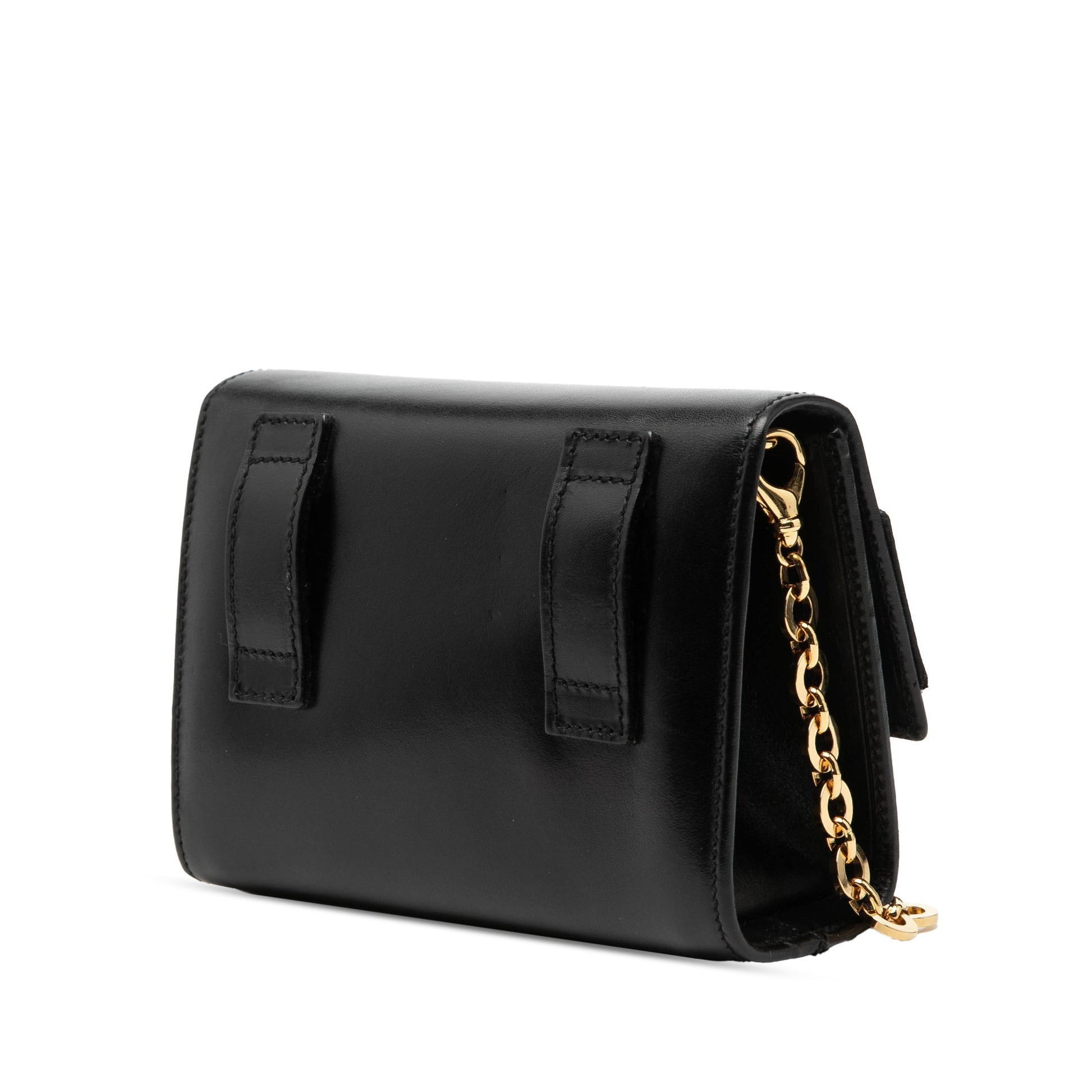 Mini Leather Vara Bow Chain Crossbody