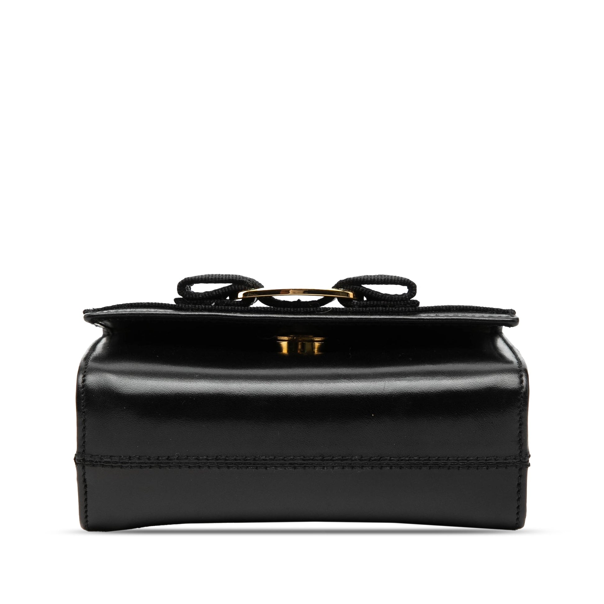 Mini Leather Vara Bow Chain Crossbody