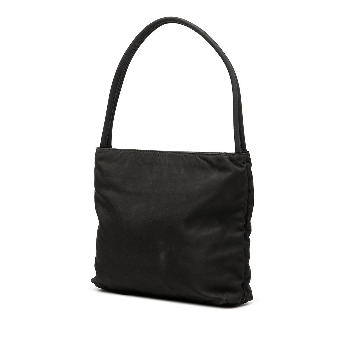 Prada Tessuto Shoulder Bag — Black