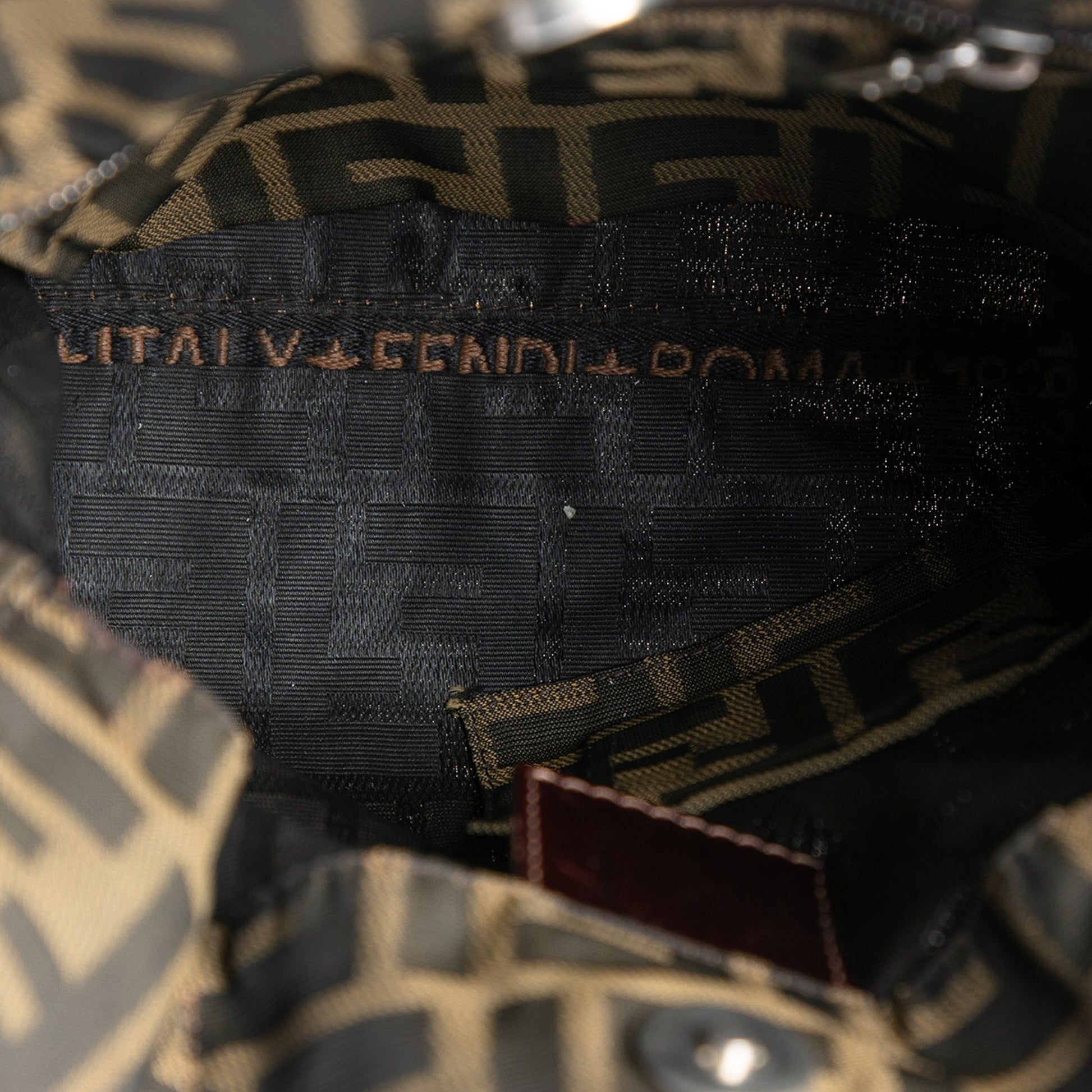 Fendi Mini Zucca Canvas Tote