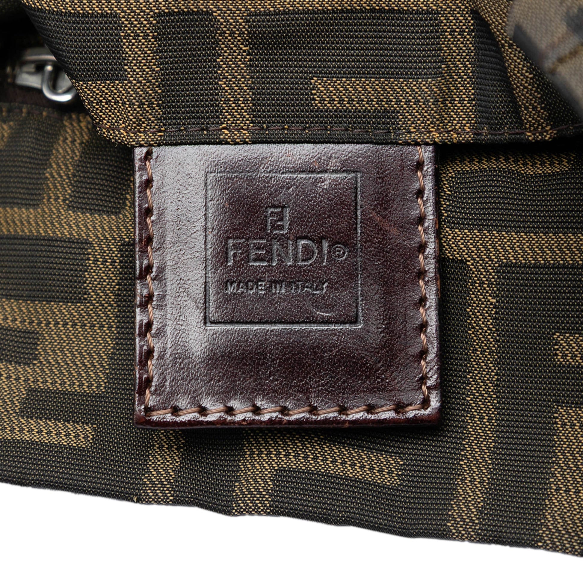 Fendi Mini Zucca Canvas Tote